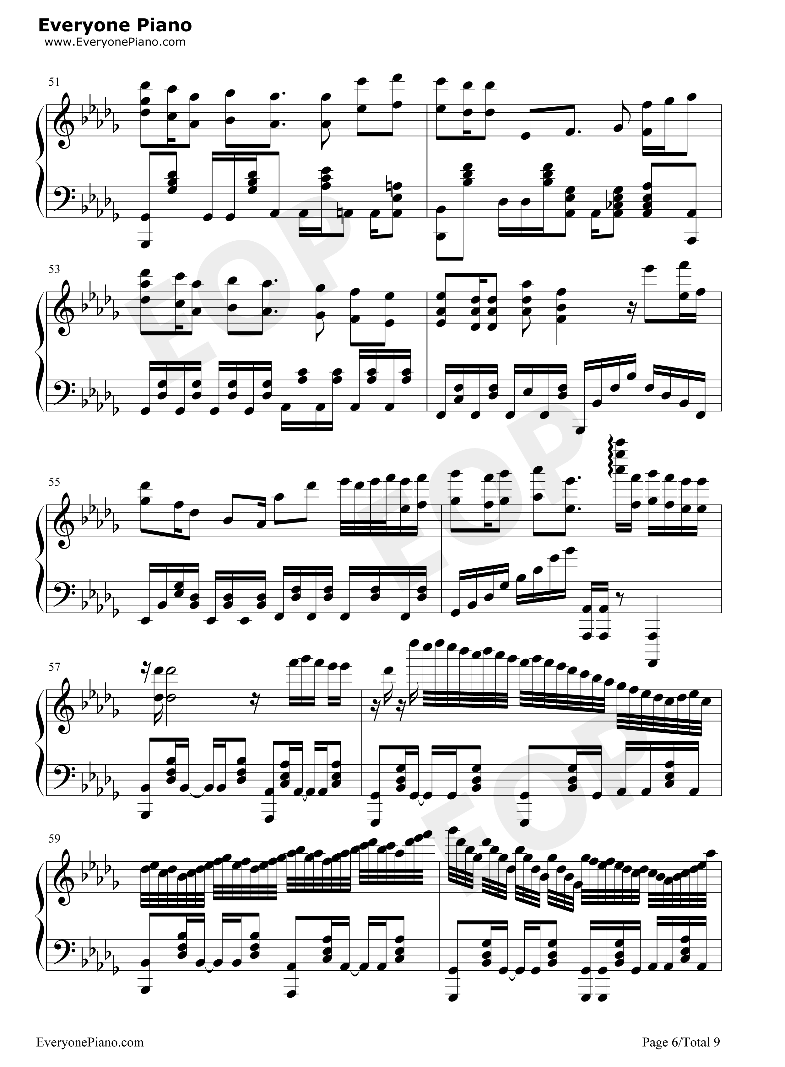 三色绘恋钢琴谱_Project_Lights