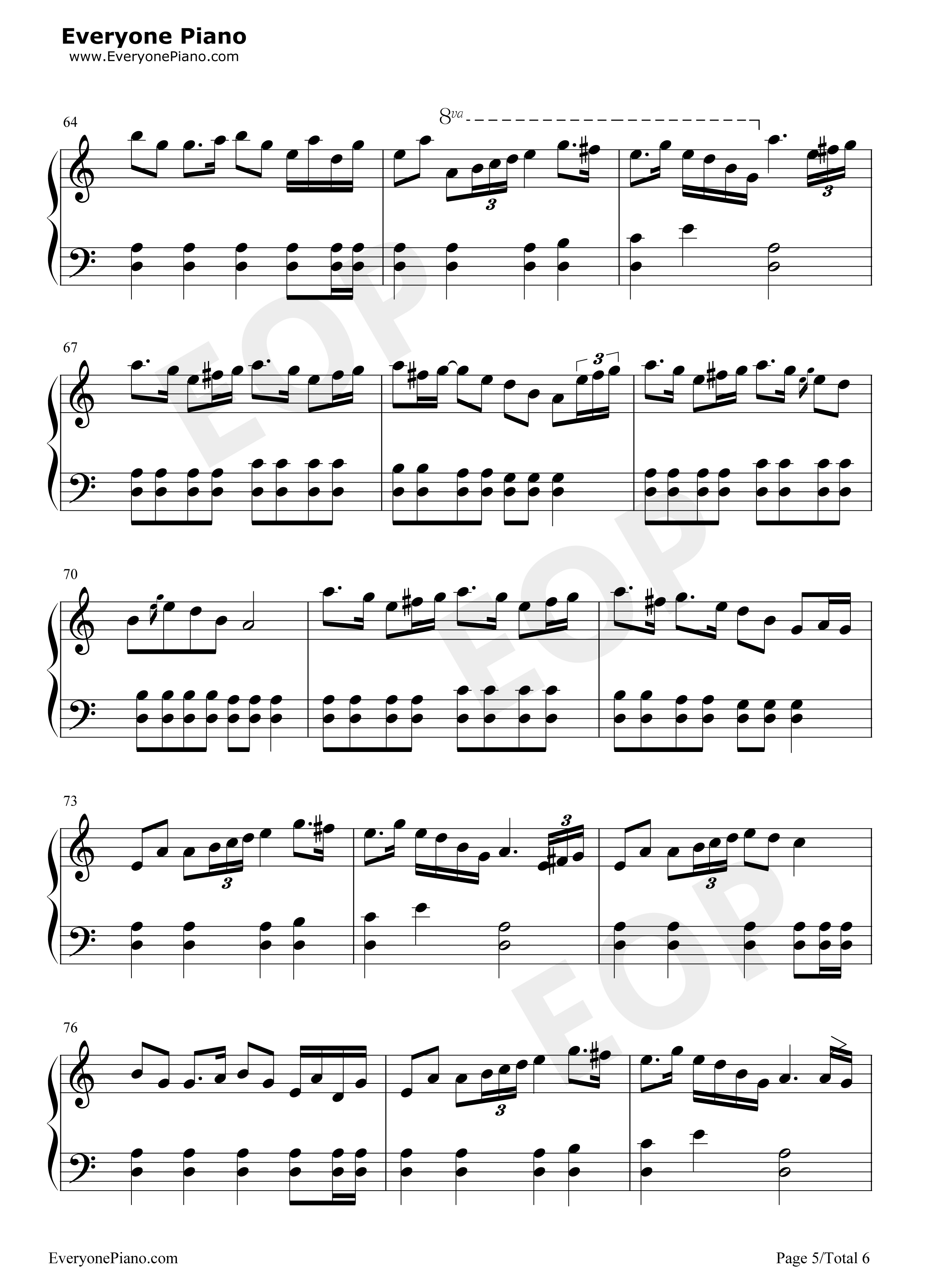 The_Battle_of_Aughrim钢琴谱_Na_Casaidigh