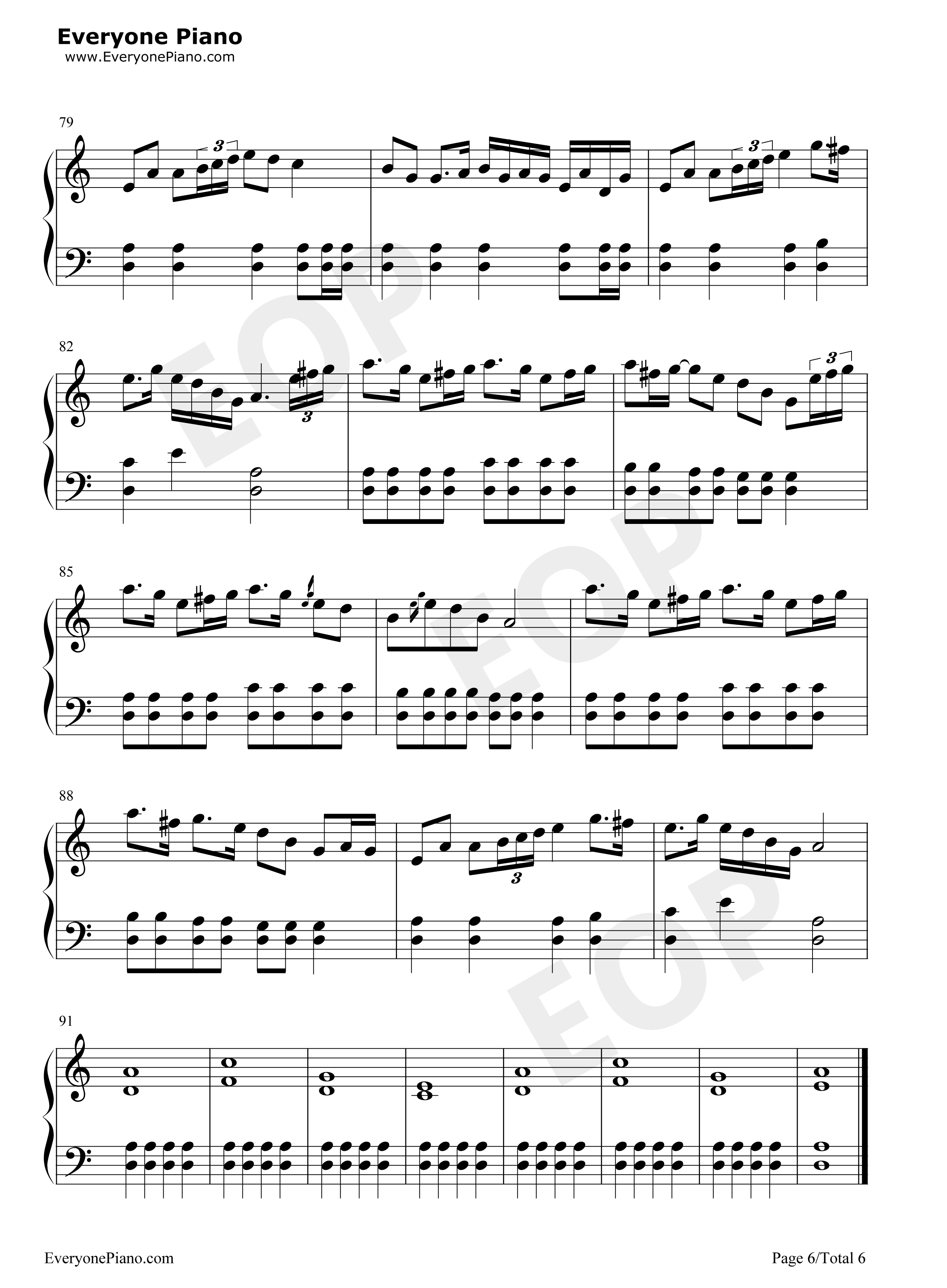 The_Battle_of_Aughrim钢琴谱_Na_Casaidigh