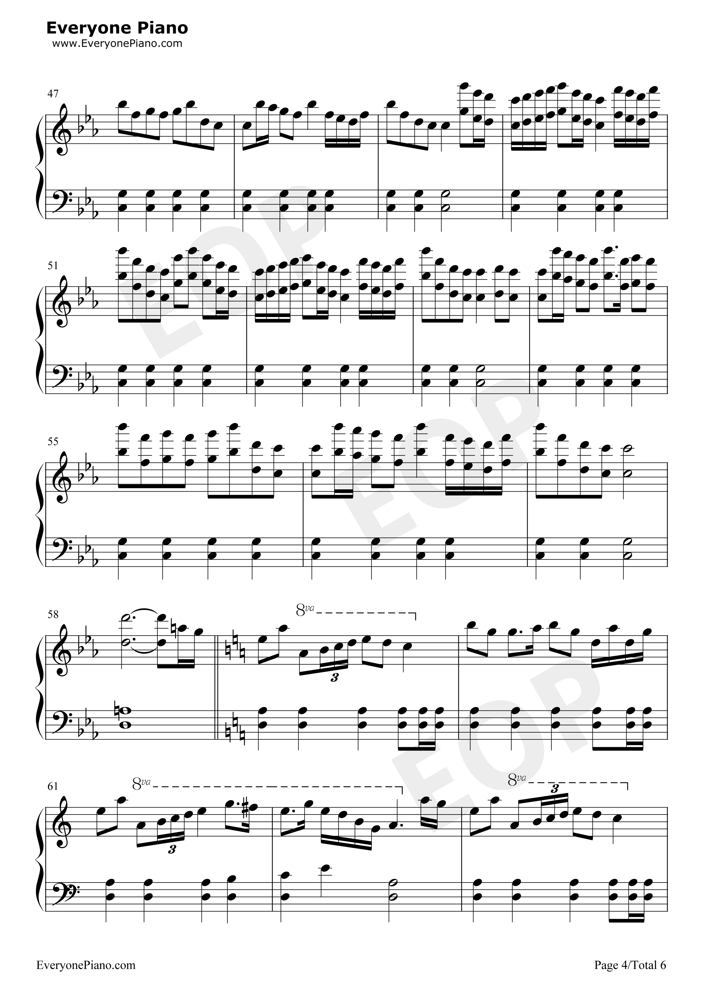 The_Battle_of_Aughrim钢琴谱_Na_Casaidigh