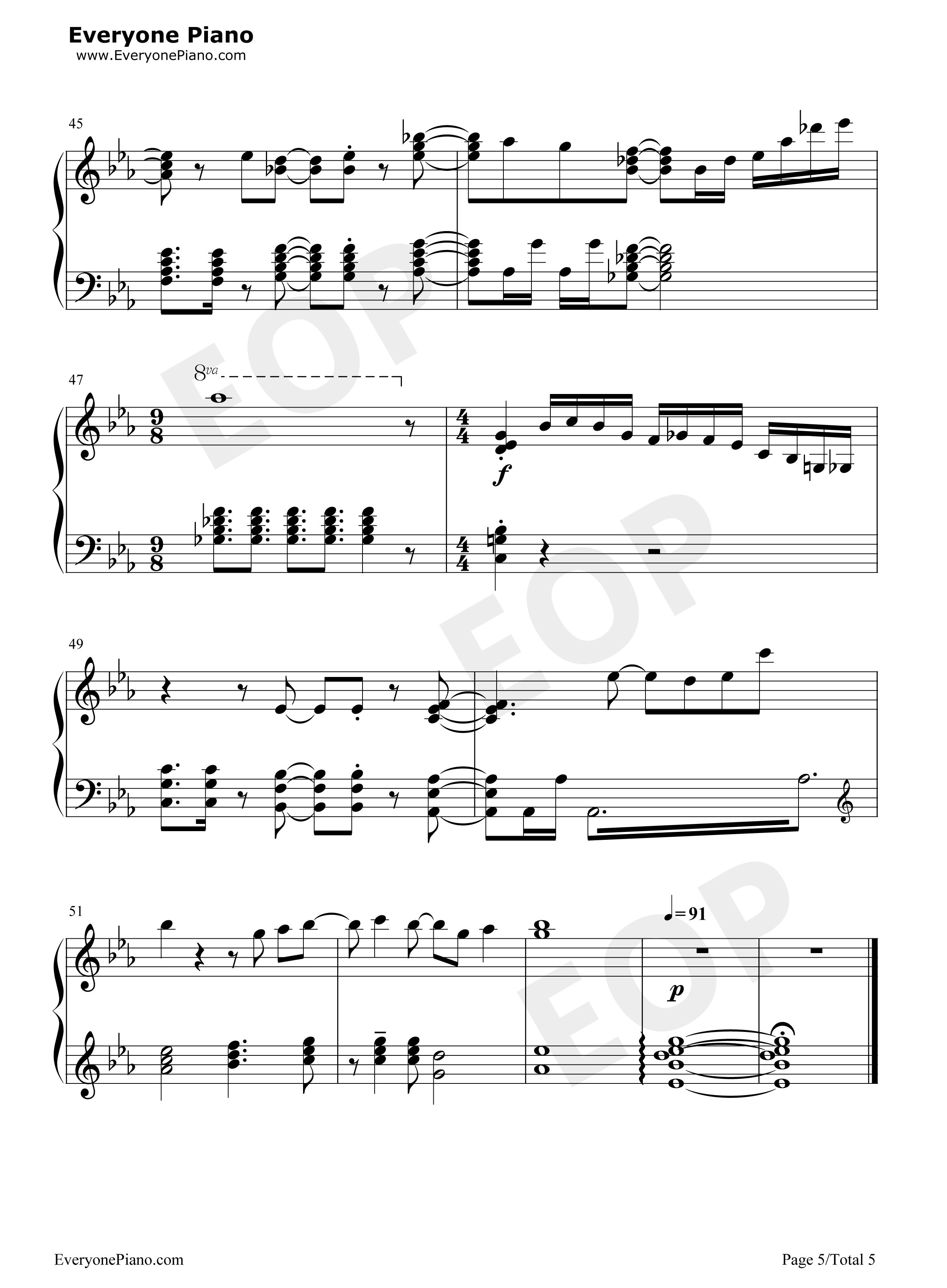 1st_Love_Story钢琴谱_Luce_Twinkle_Wink☆