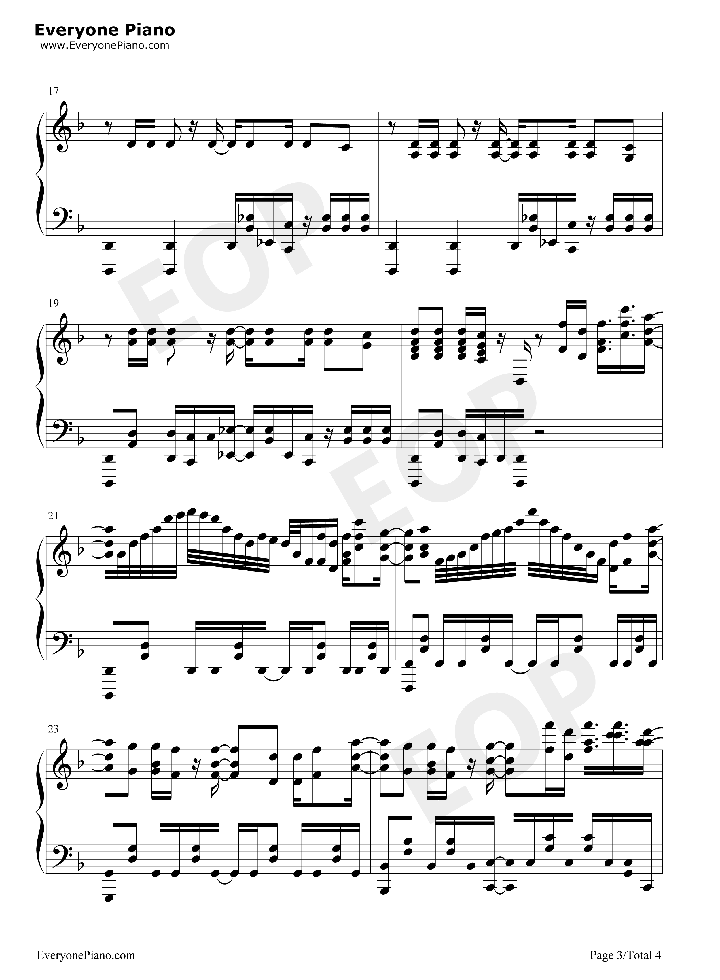 Shadow_is_the_Light钢琴谱_HE_SIXTH_LIE