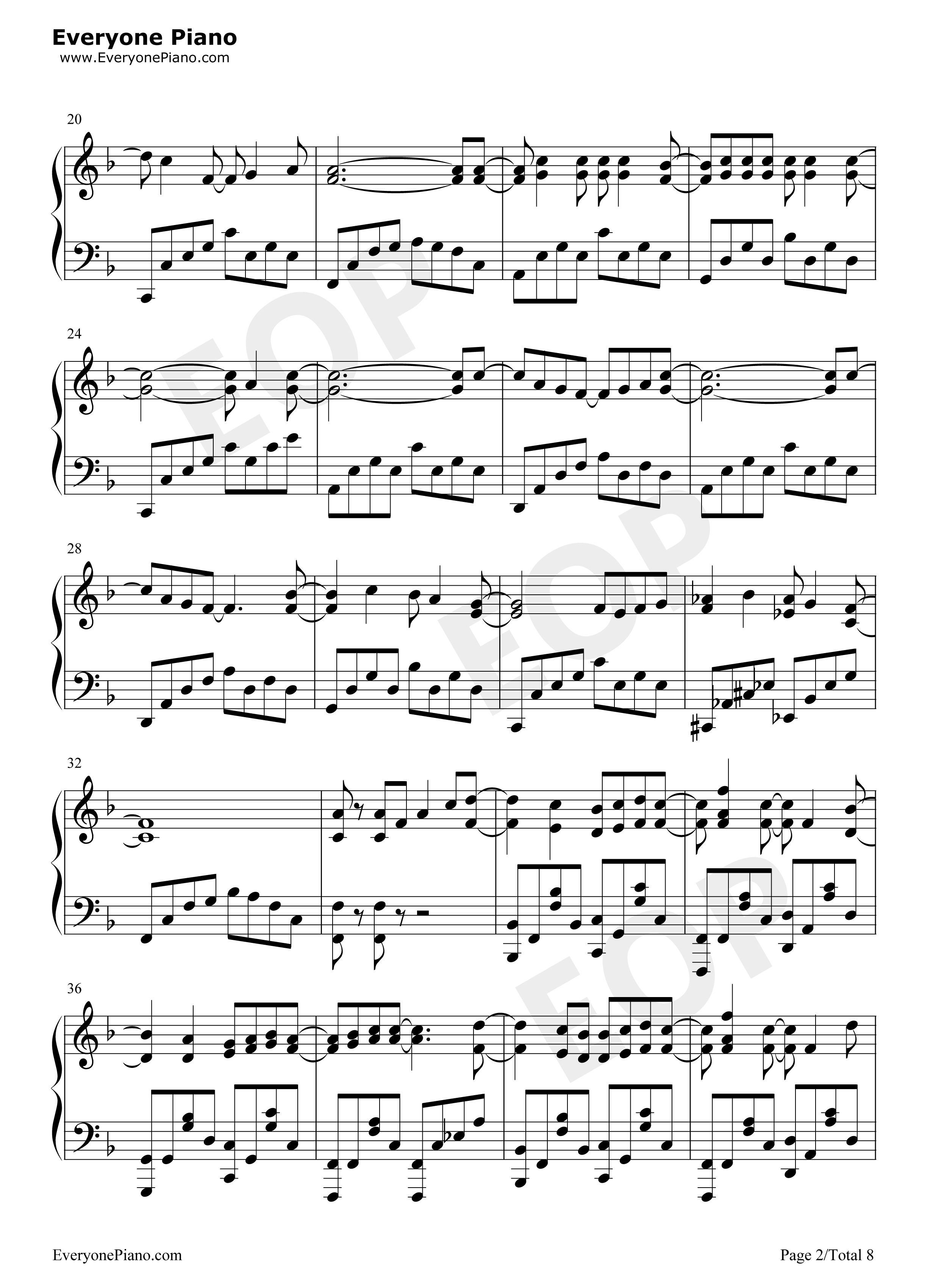 100万年の幸せ钢琴谱_桑田佳祐