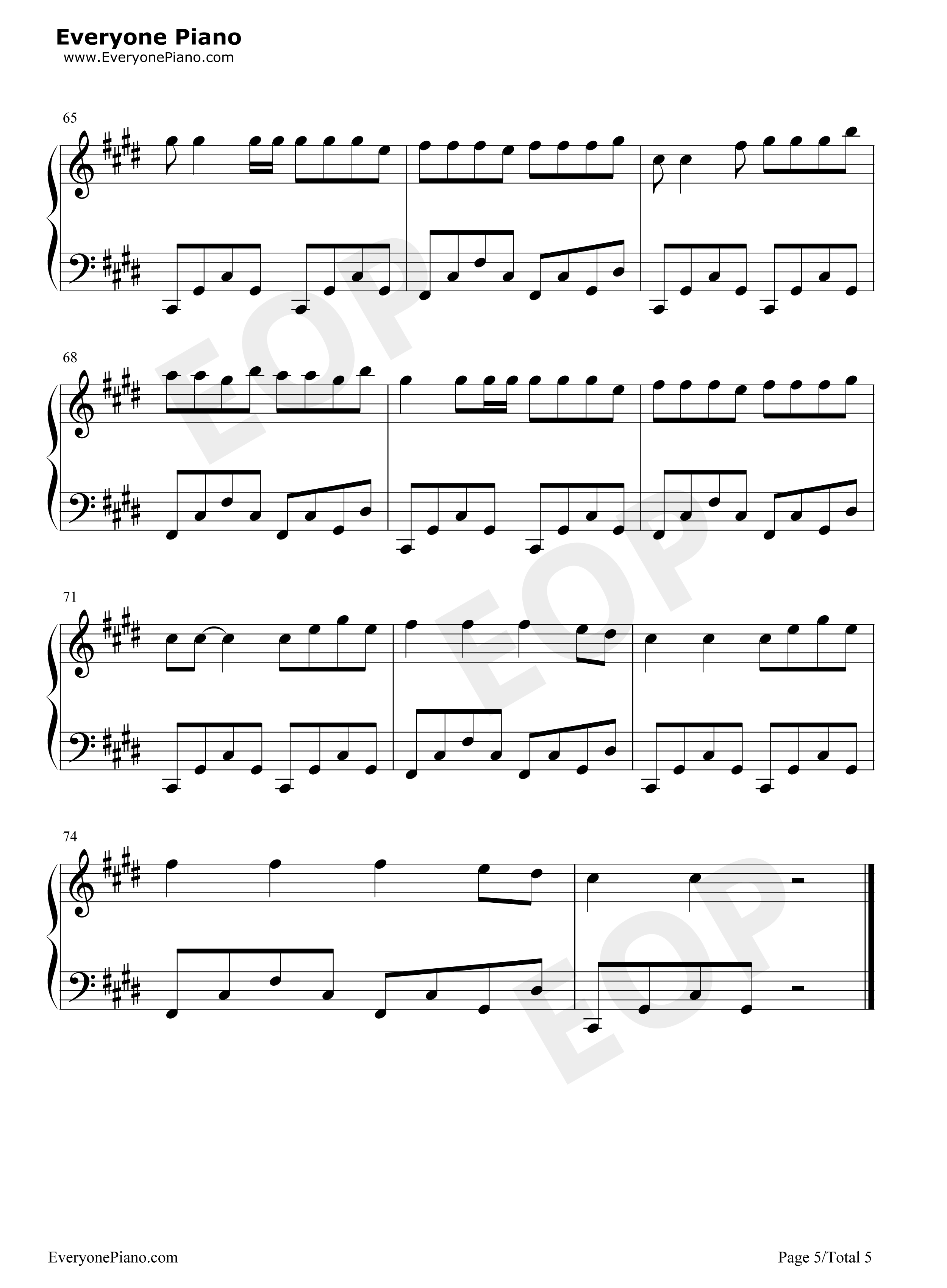 Loco_Contigo钢琴谱_DJ_Snake_J_Balvin_Tyga