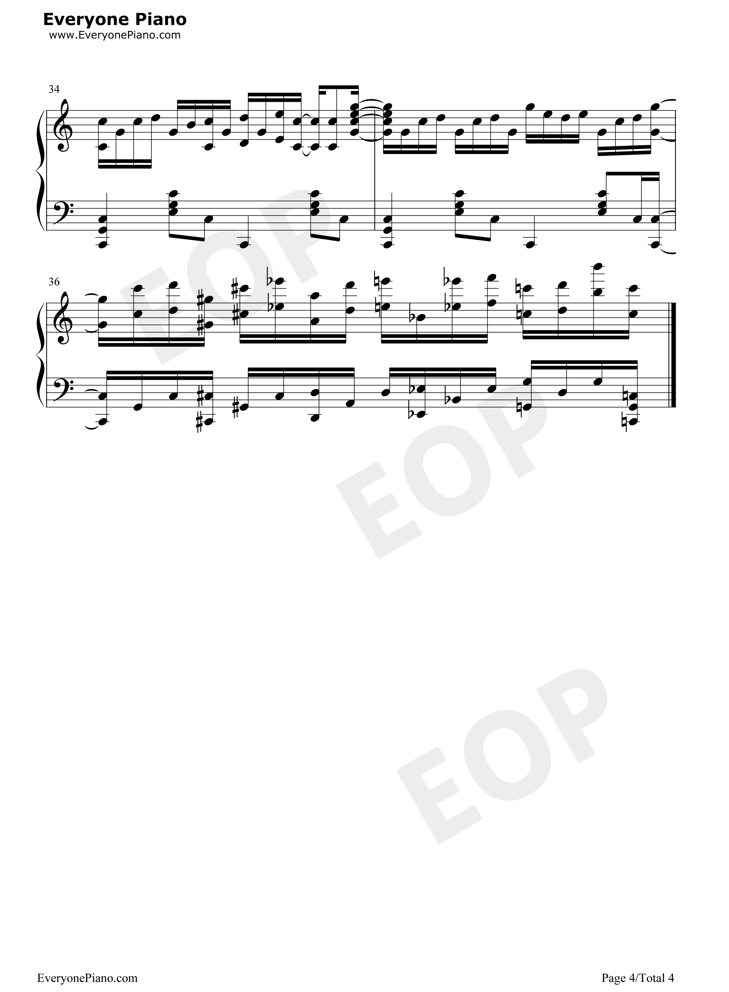 Good_Morning_World钢琴谱_Burnout_Syndromes