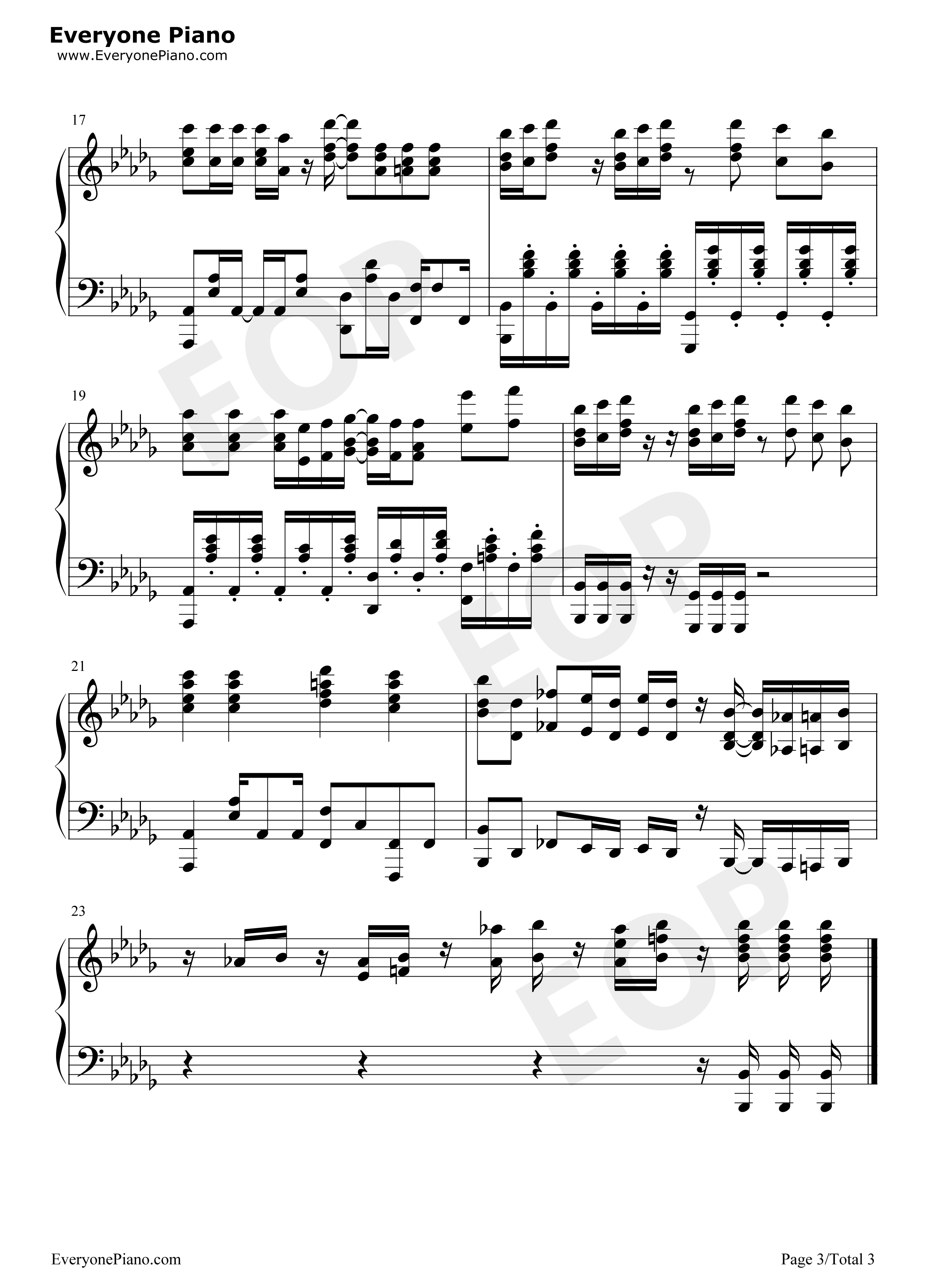 ダメハダメ钢琴谱_铃木实里