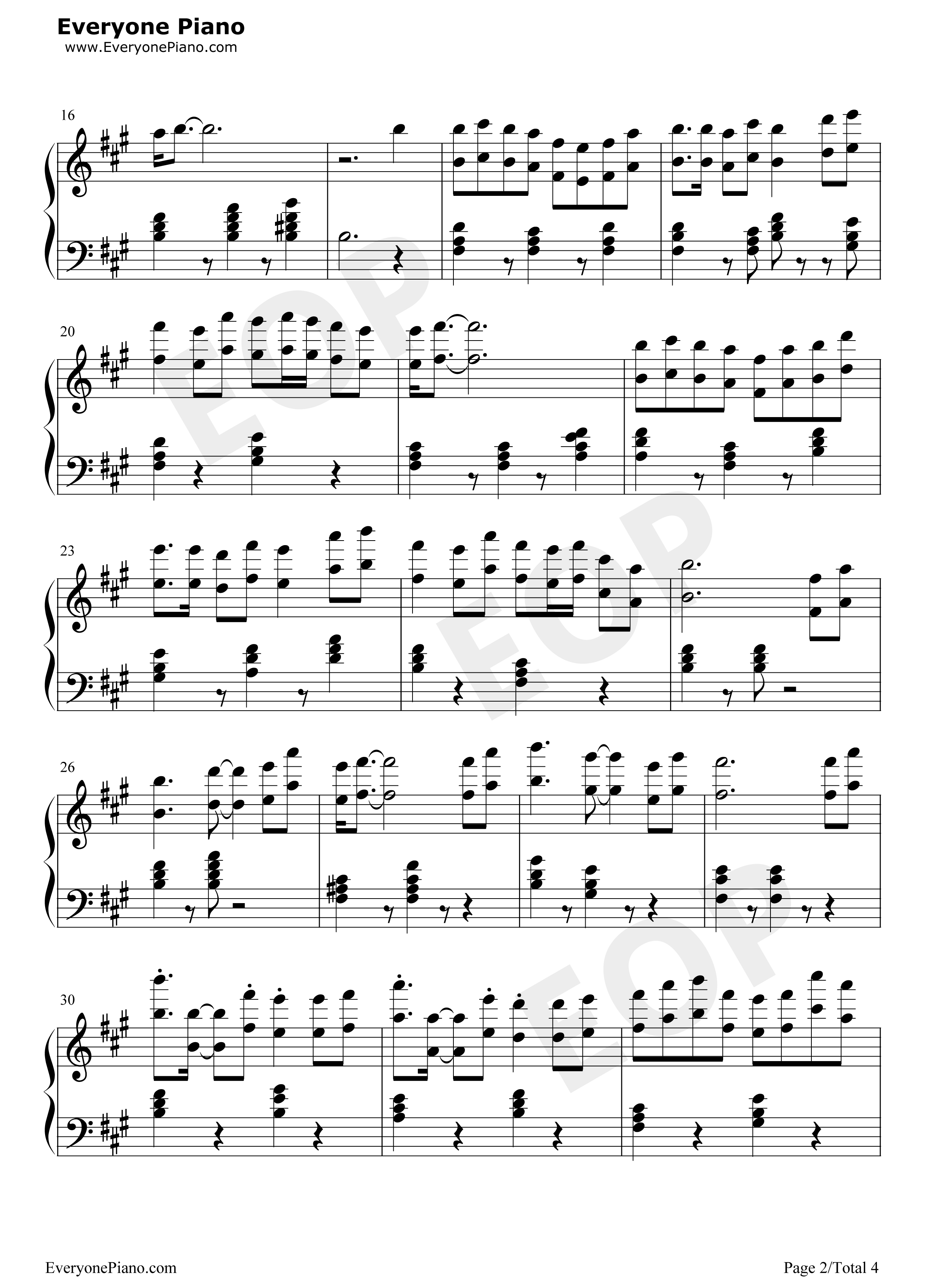 双面燕洵钢琴谱_谭旋