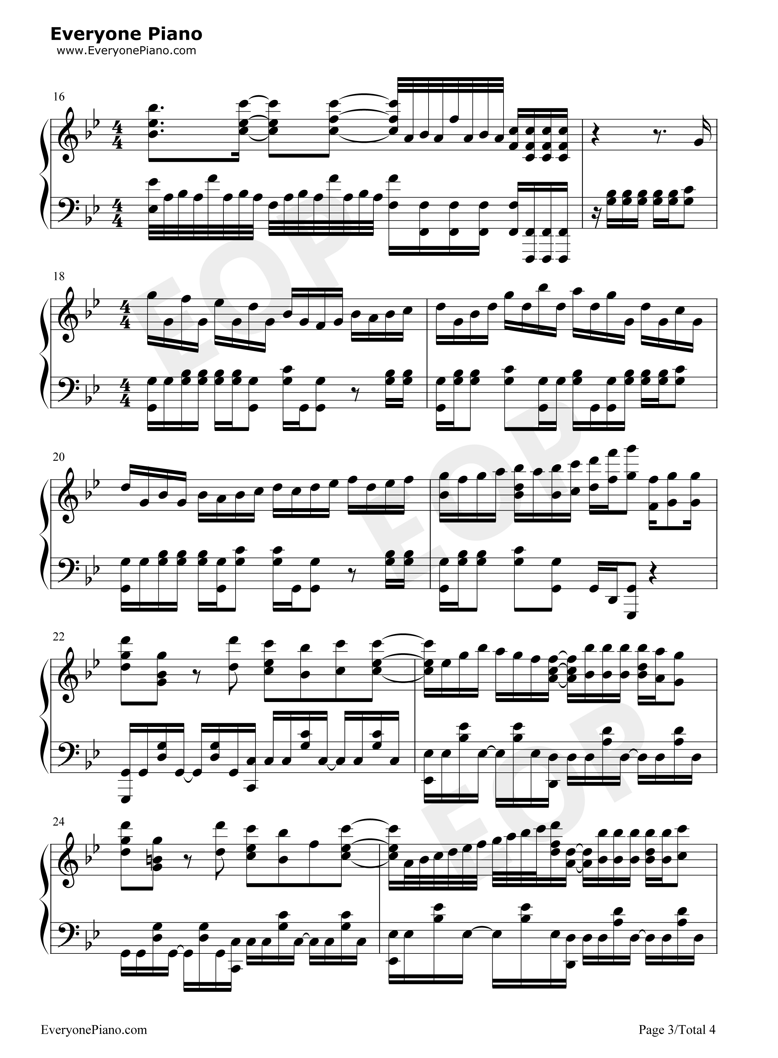 FLARE钢琴谱_Void_Chords_LIO