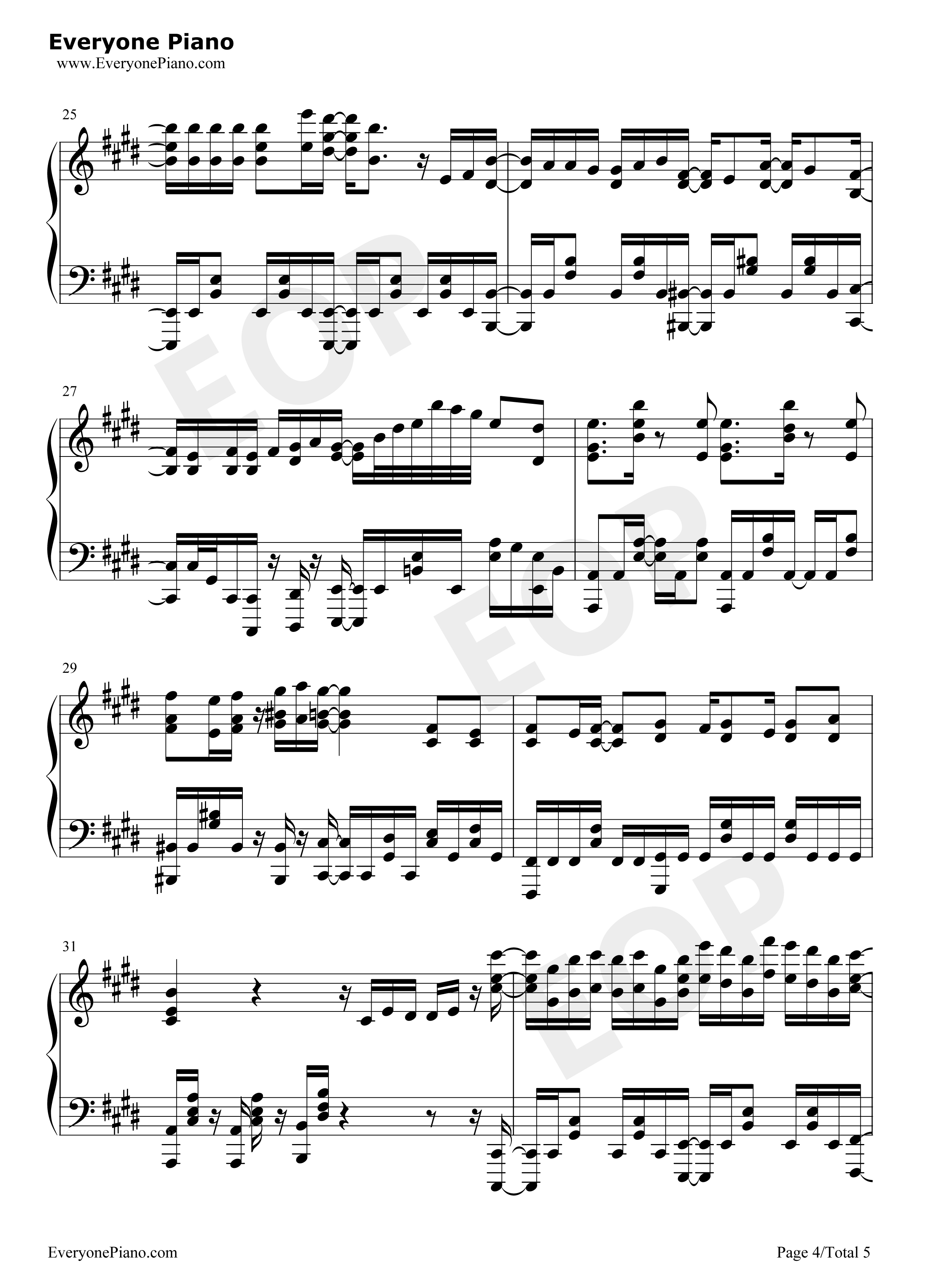 star_frost钢琴谱_Nonoc