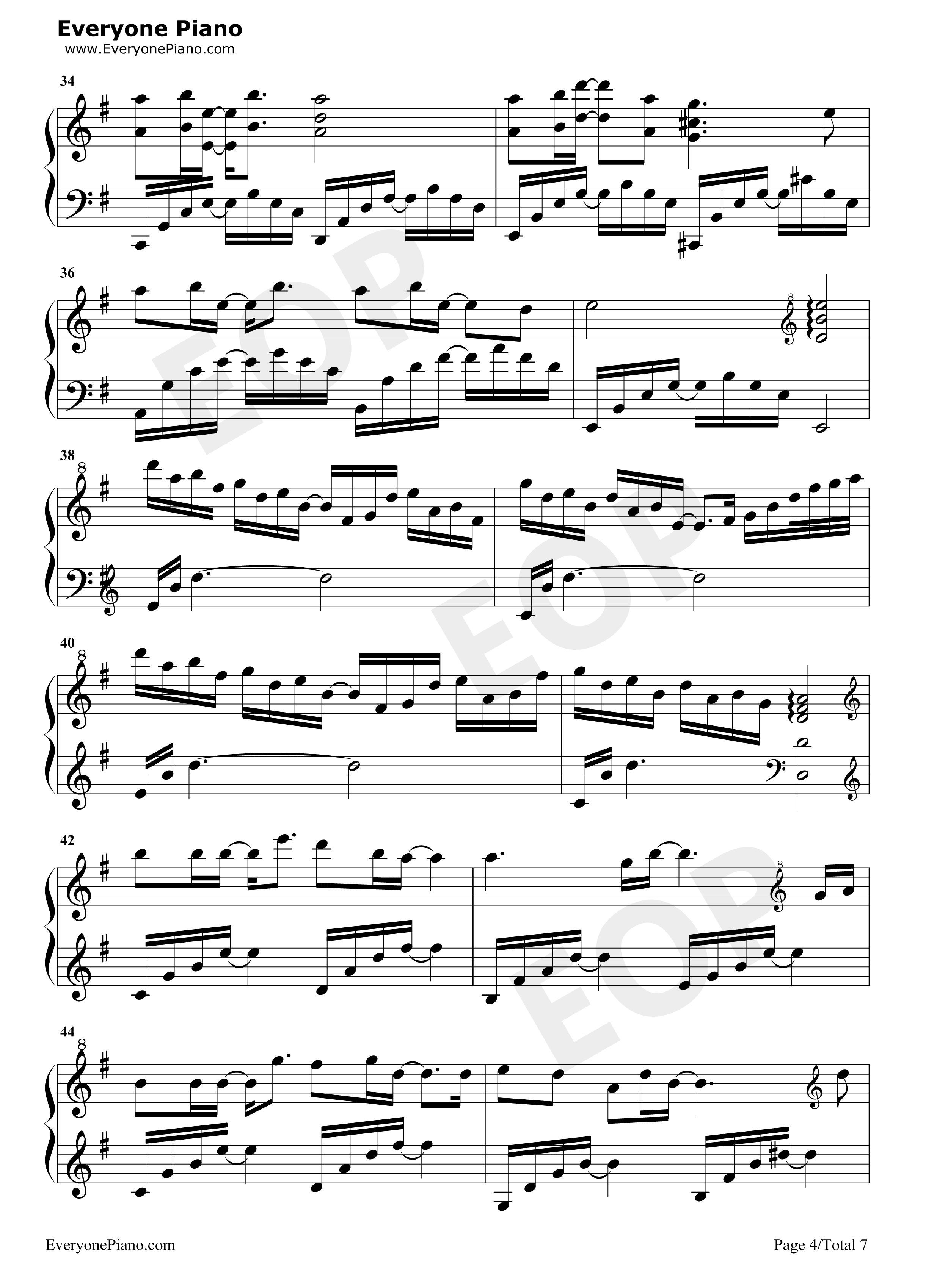 故城钢琴谱_银临_灰原穷