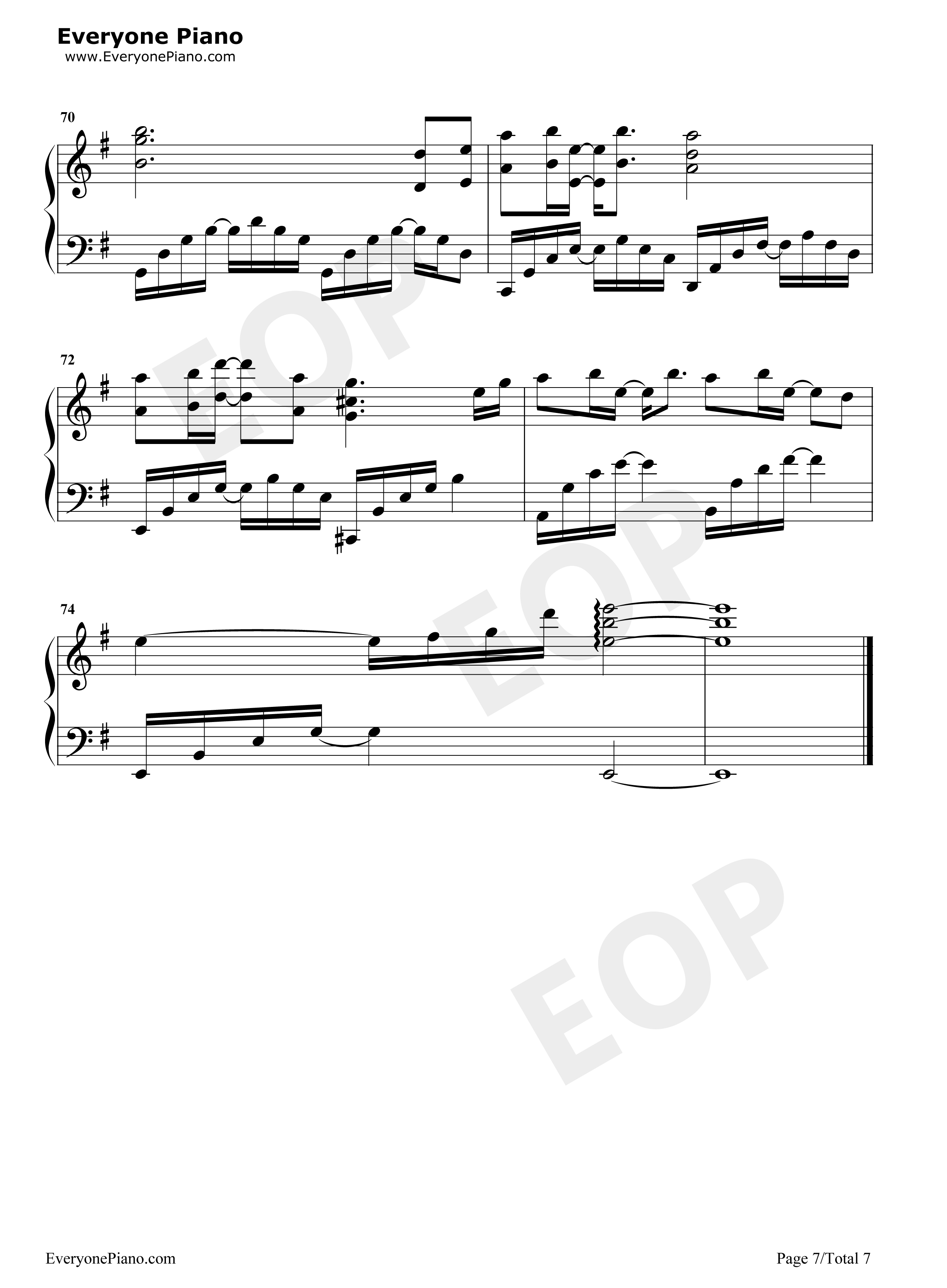 故城钢琴谱_银临_灰原穷