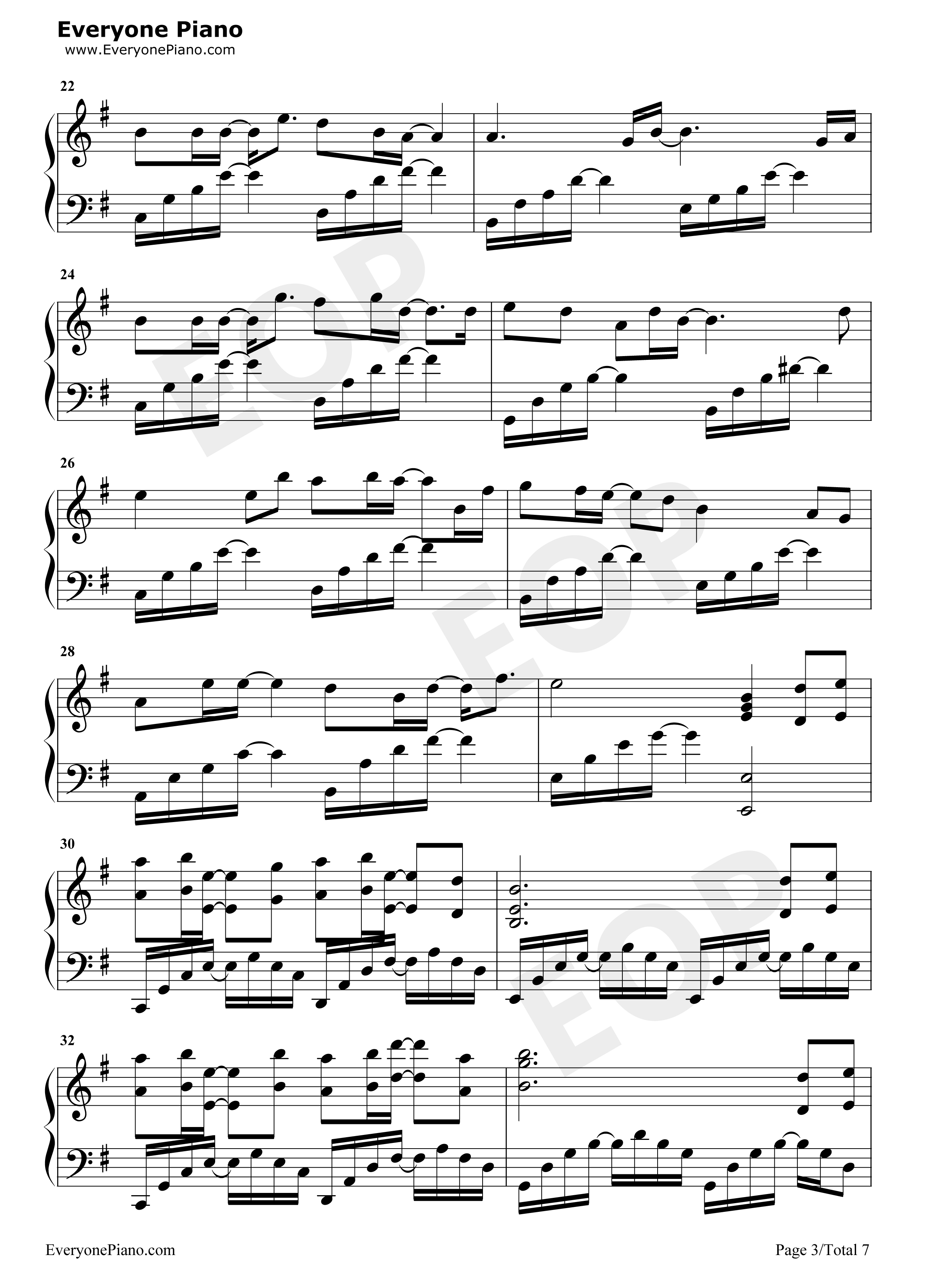 故城钢琴谱_银临_灰原穷