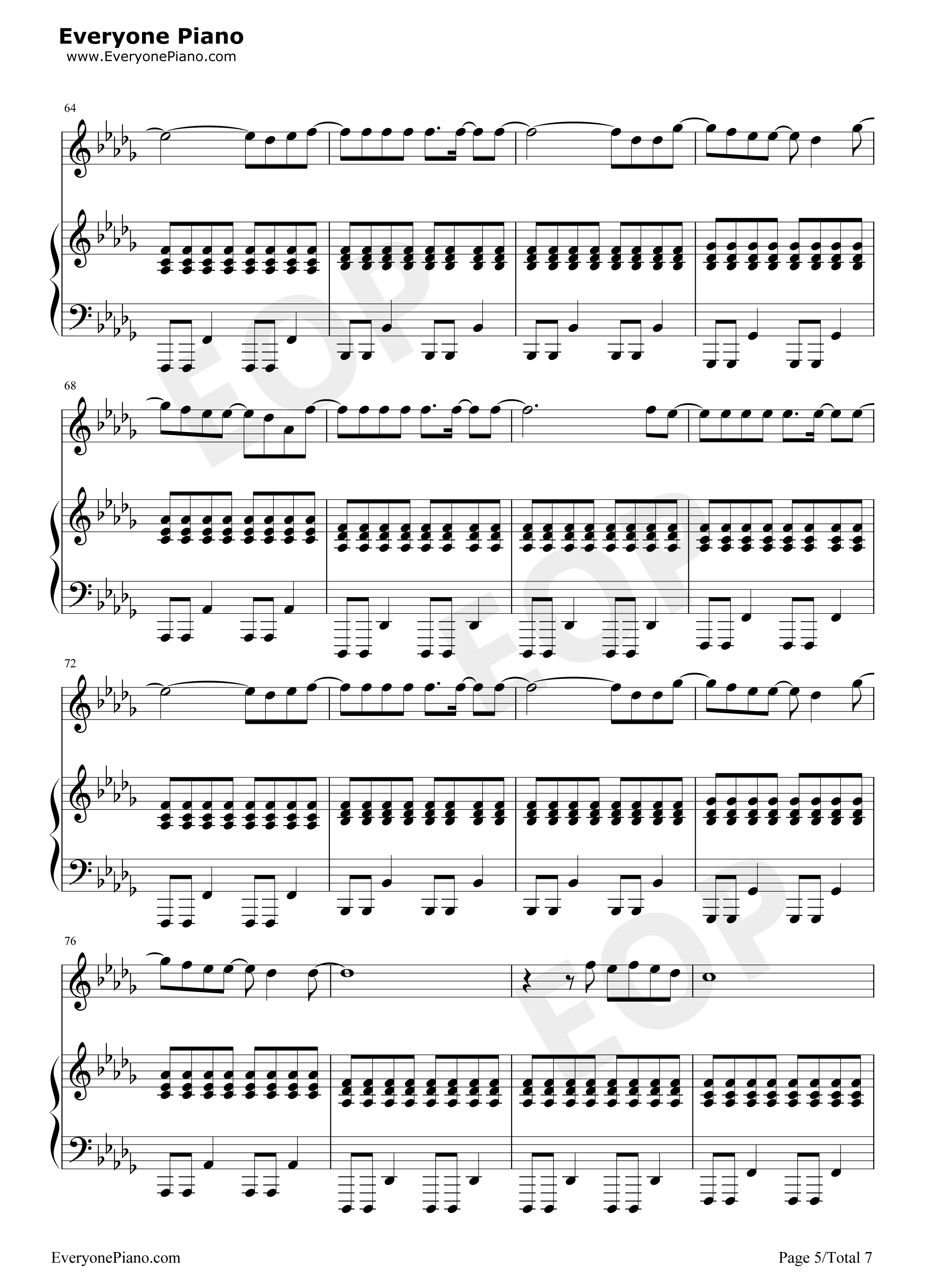 Tough钢琴谱_Lewis_Capaldi