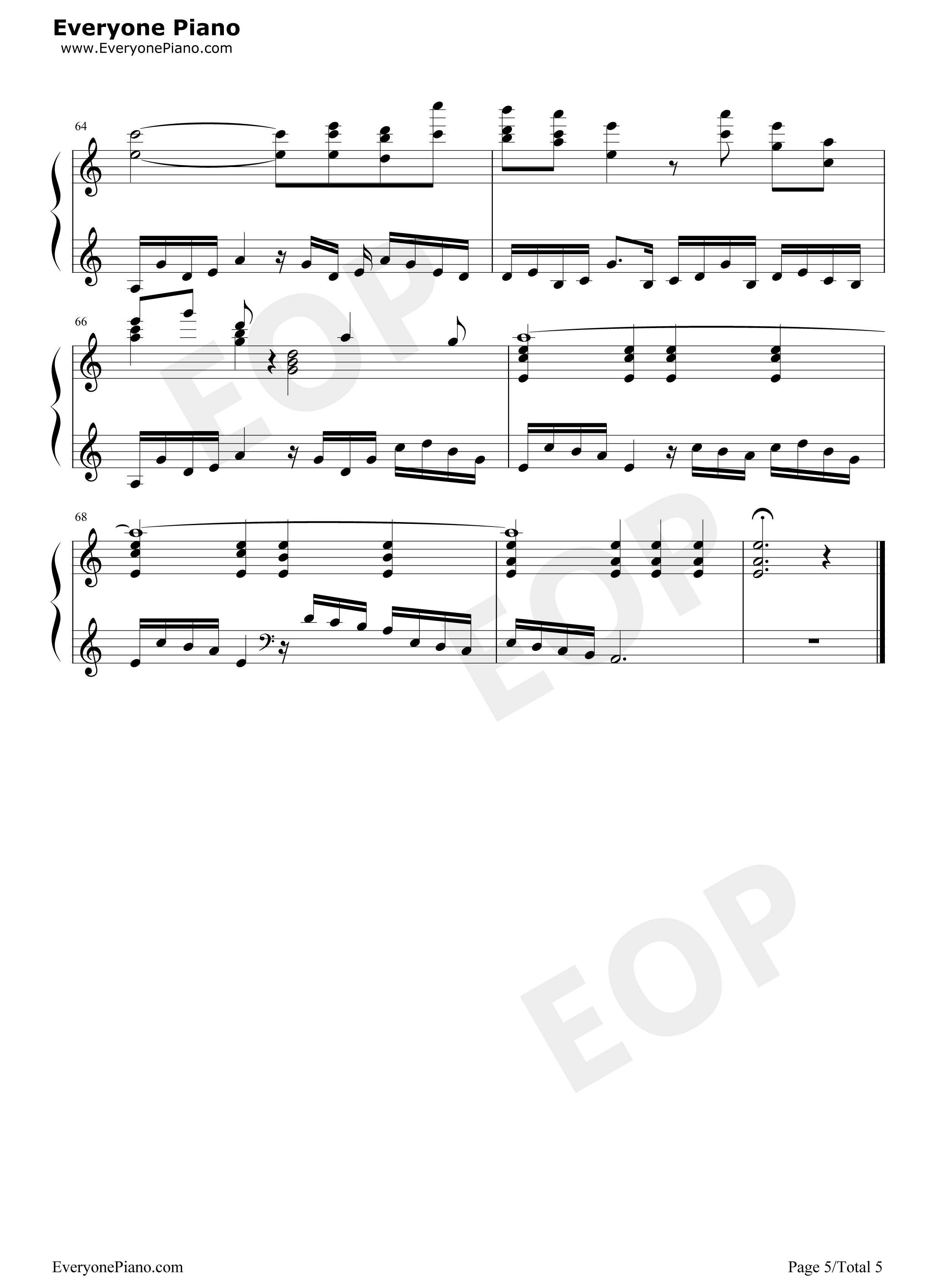 散花钢琴谱_水月陵