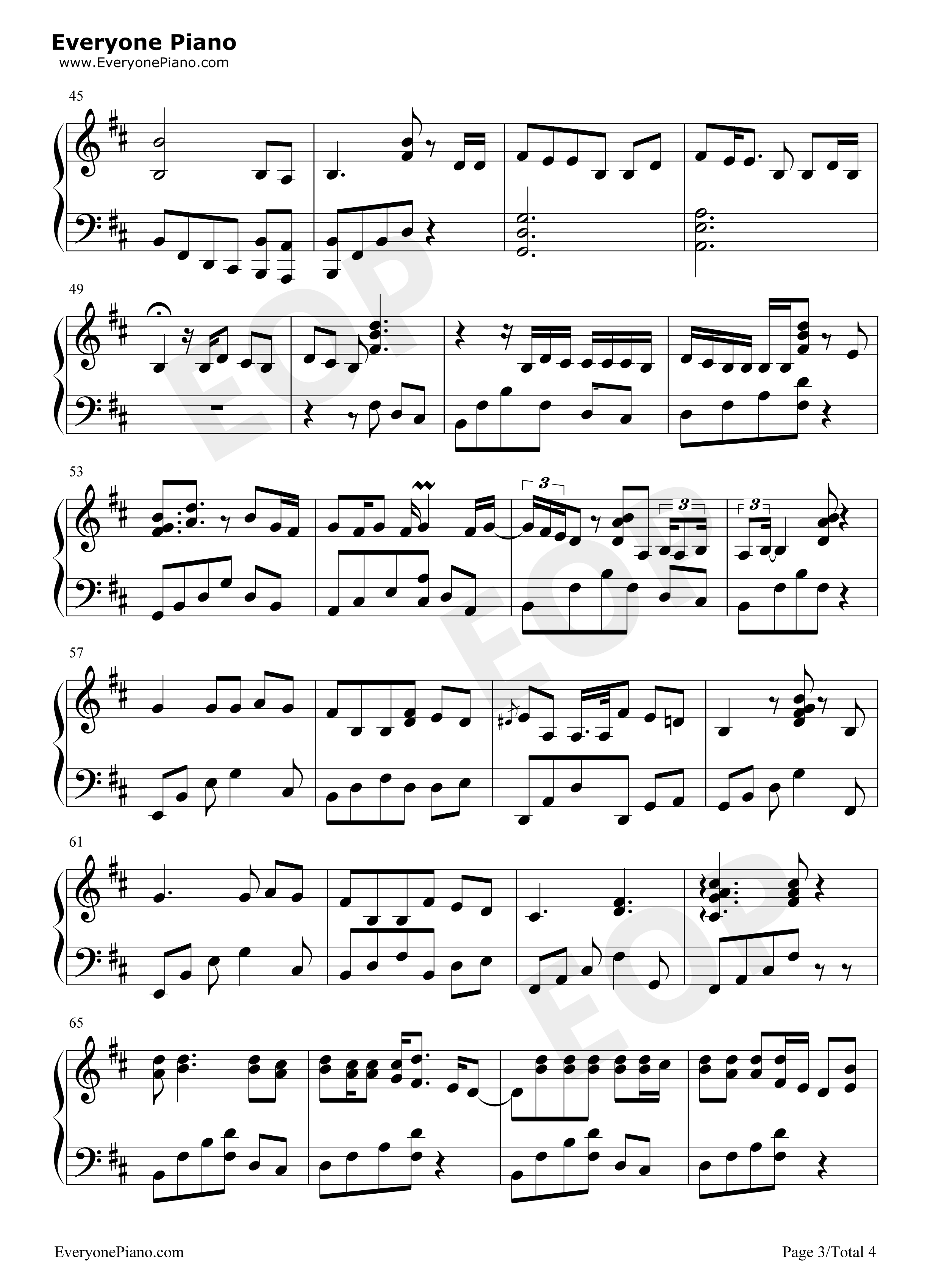 Not_20_Anymore钢琴谱_Bebe_Rexha