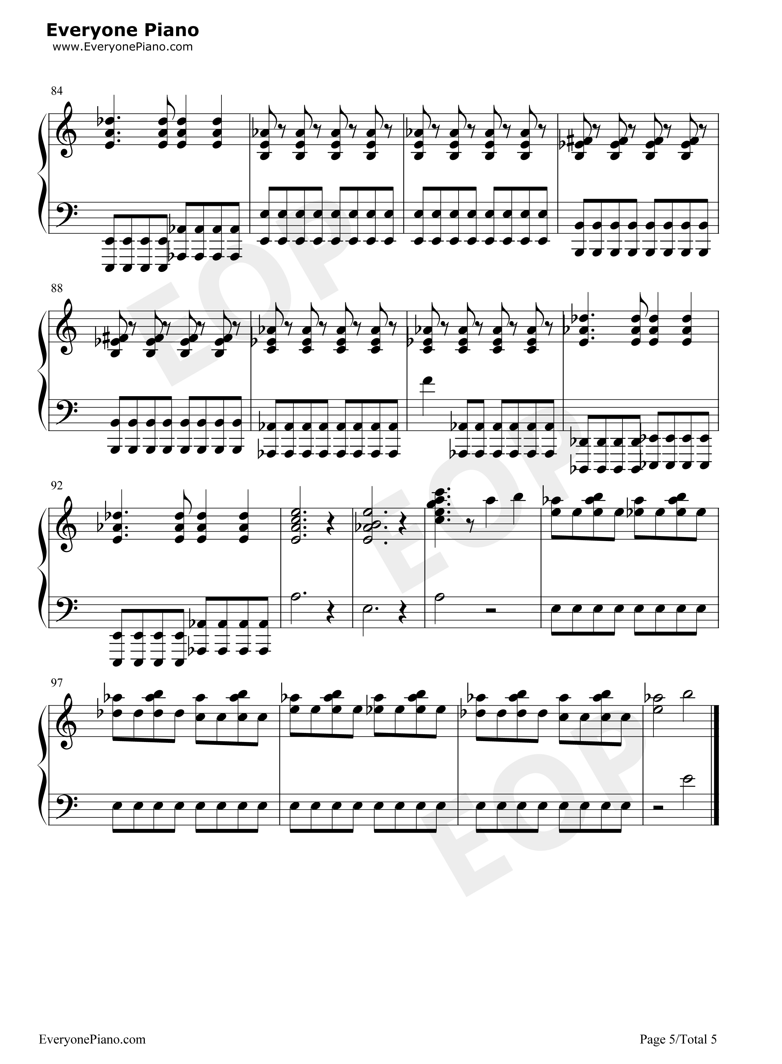 Memories钢琴谱_Shawn_Mendes