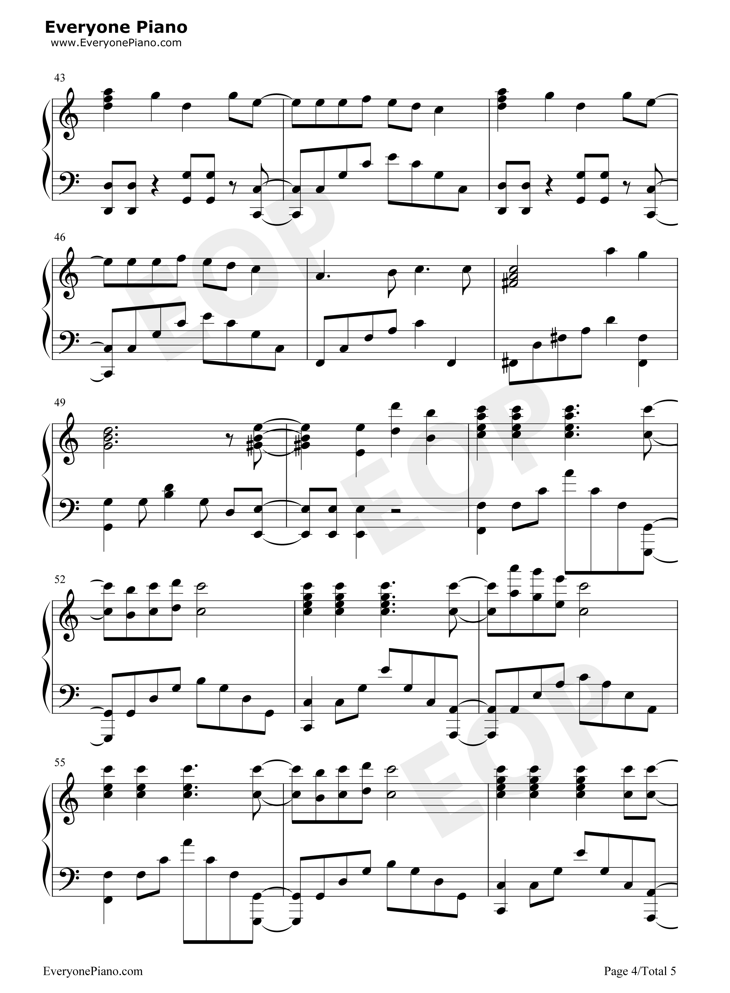 JUSTadICE钢琴谱_大森靖子