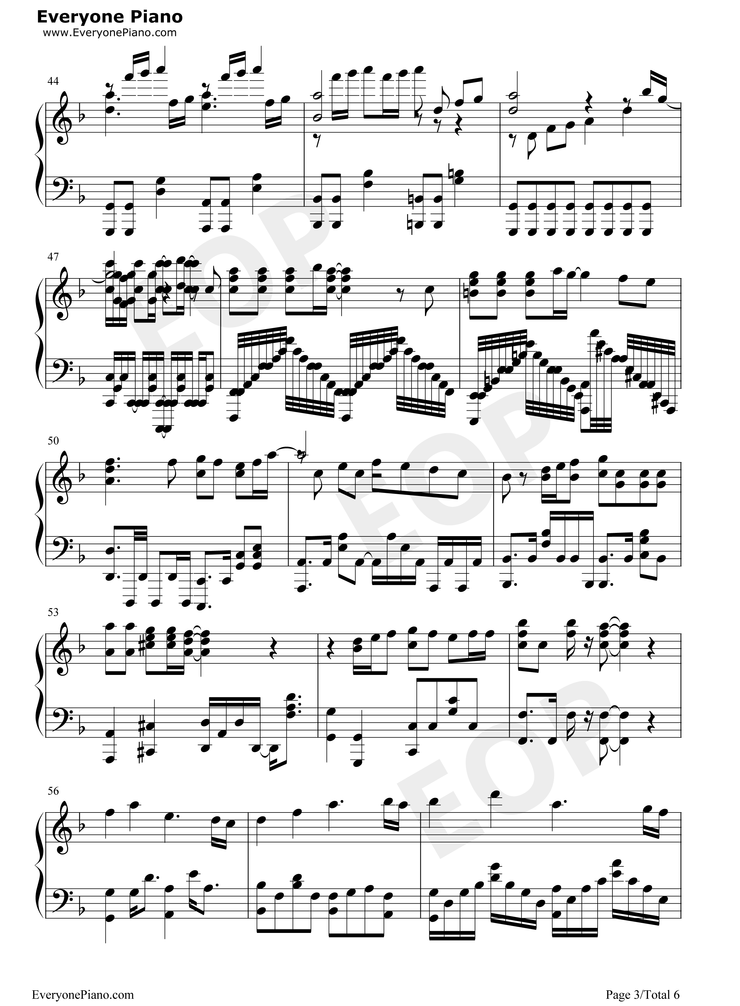 竈門炭治郎のうた钢琴谱_椎名豪_中川奈美