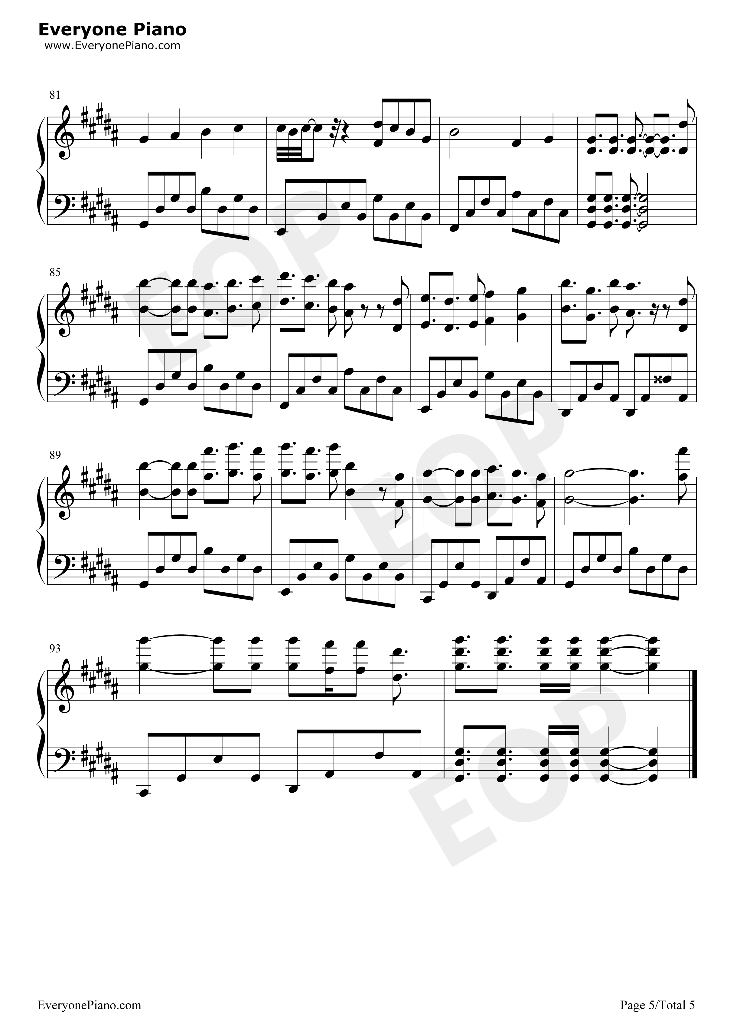 来自尘埃的光钢琴谱_蔡维泽