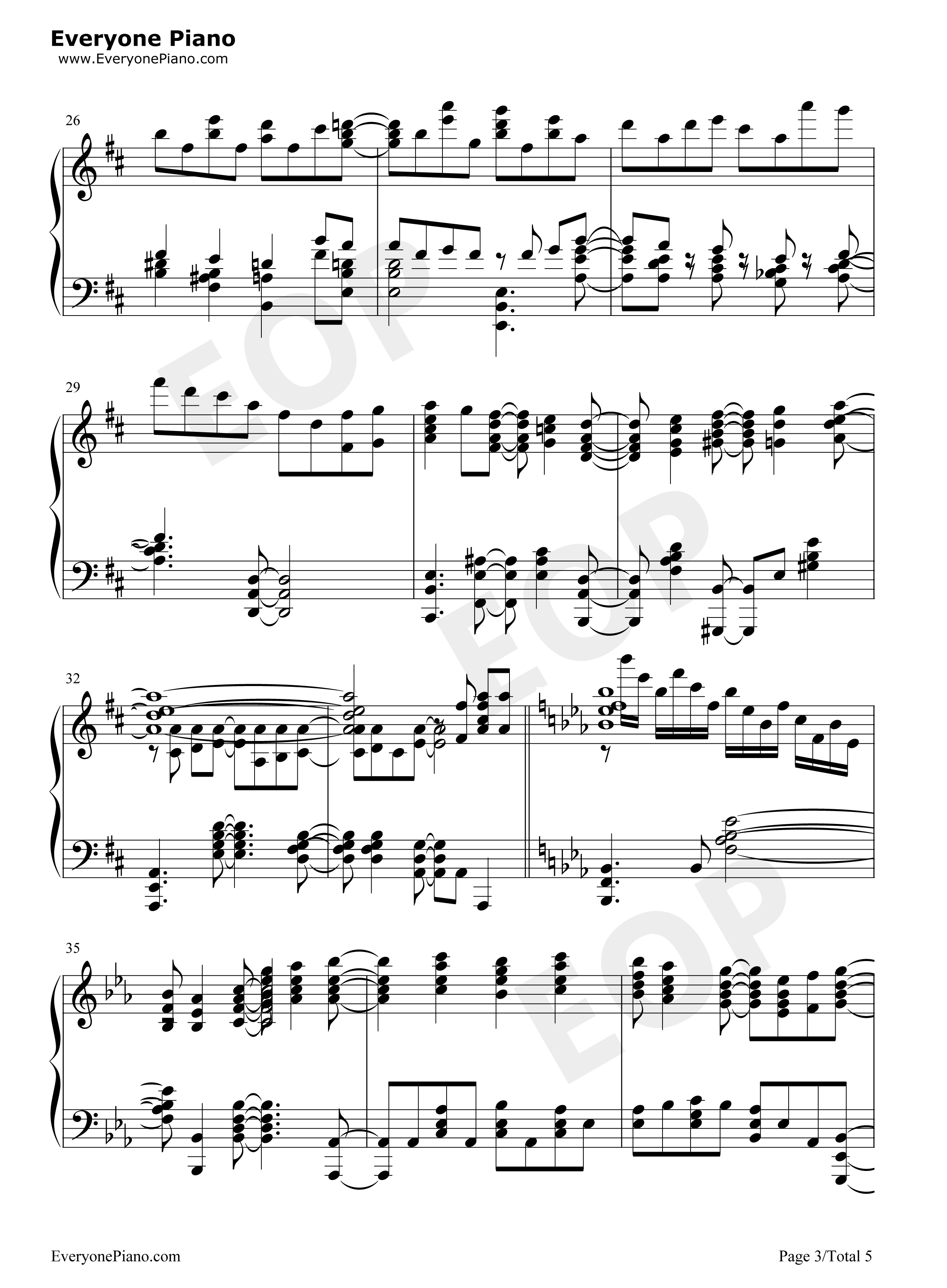 町かどタンジェント钢琴谱_小原好美_鬼头明里