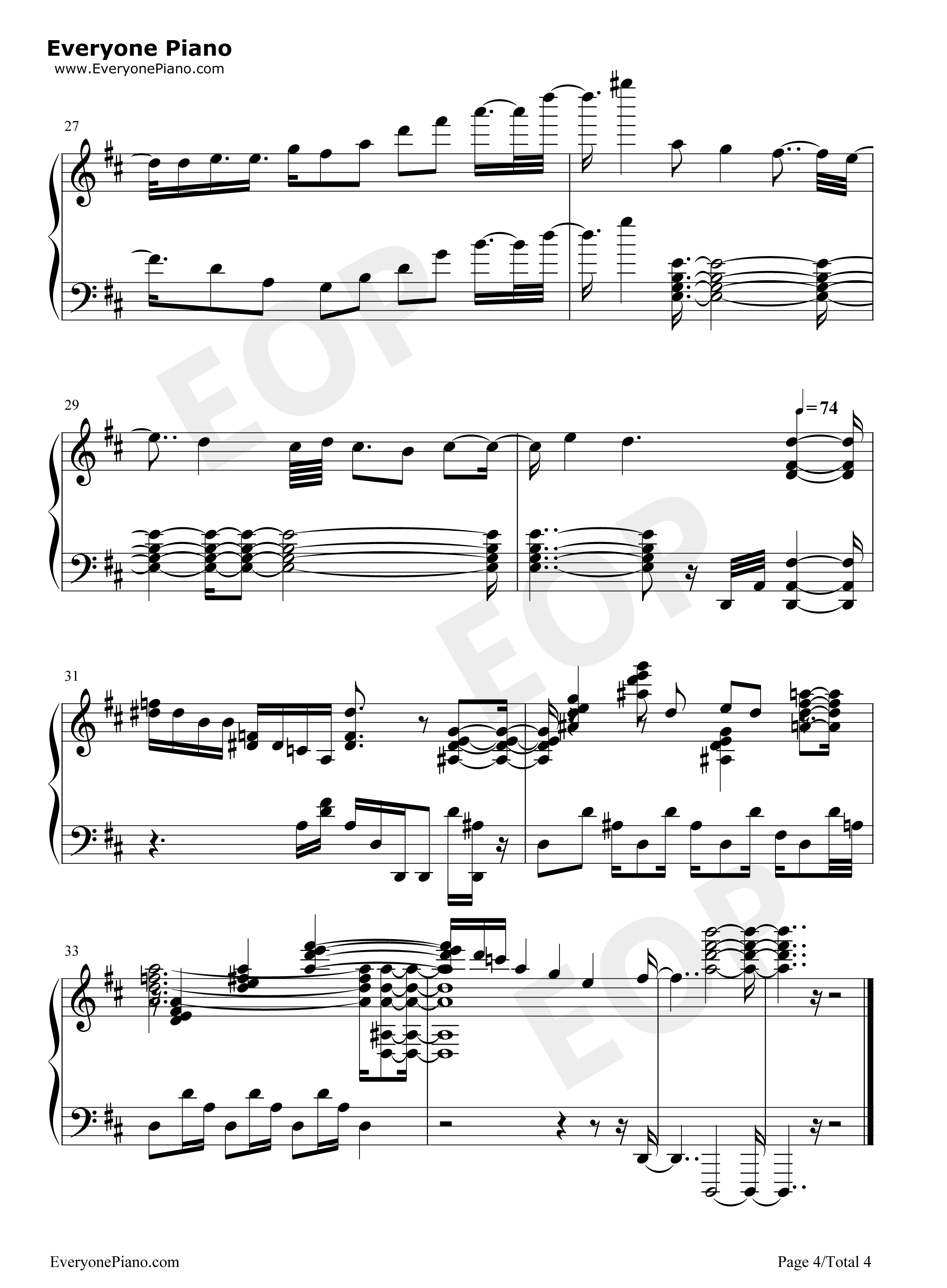 Love钢琴谱_Supercell_Ann_GAKU