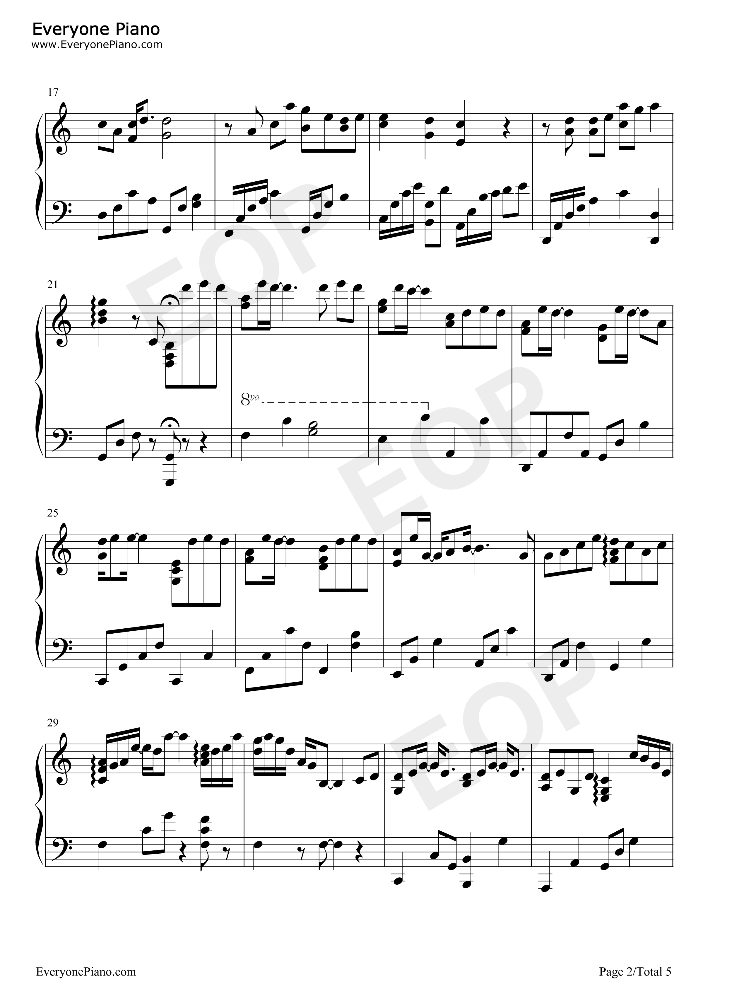 赤子钢琴谱_于斌