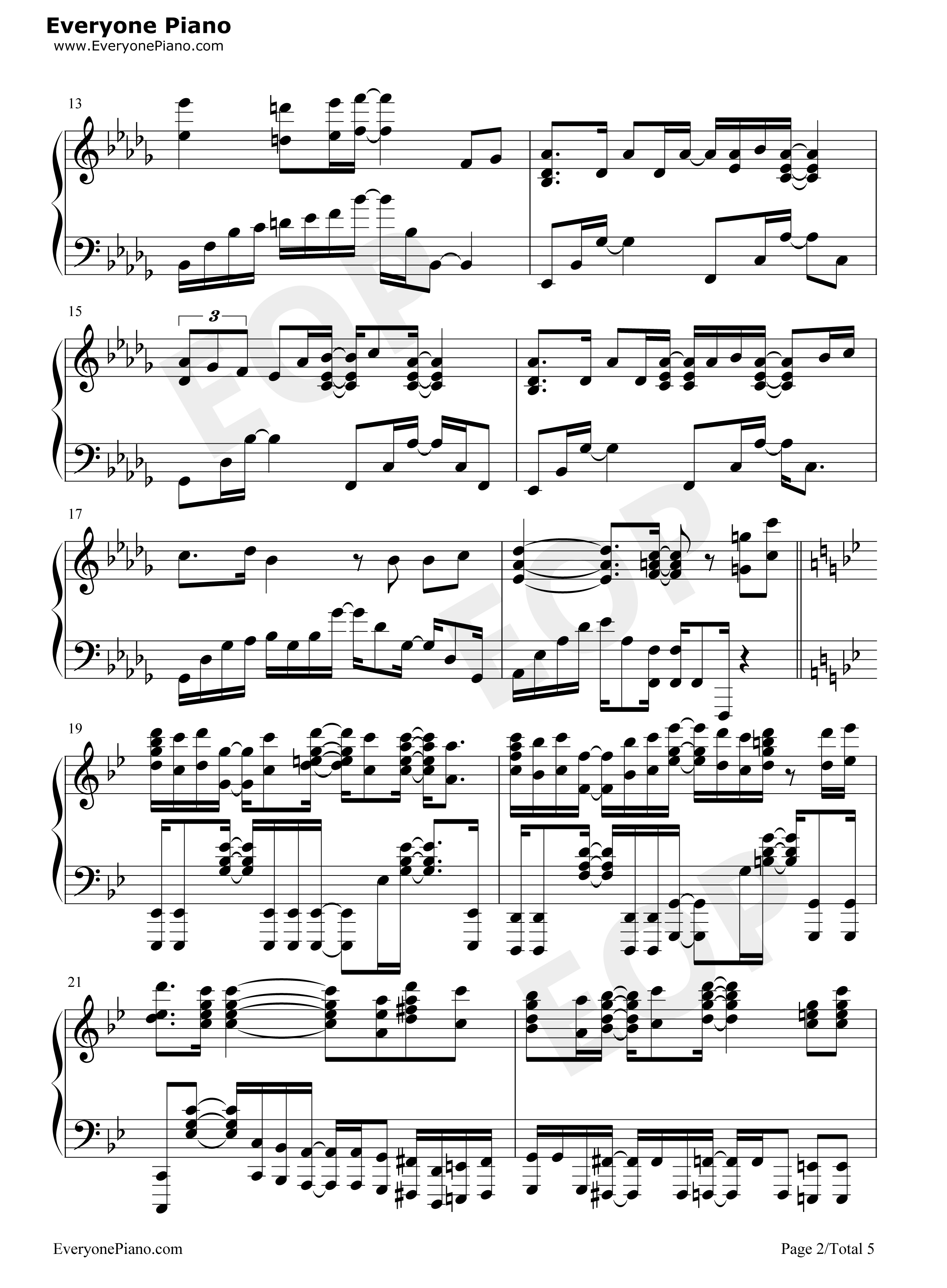 Philosophyz钢琴谱_水谷瑠奈