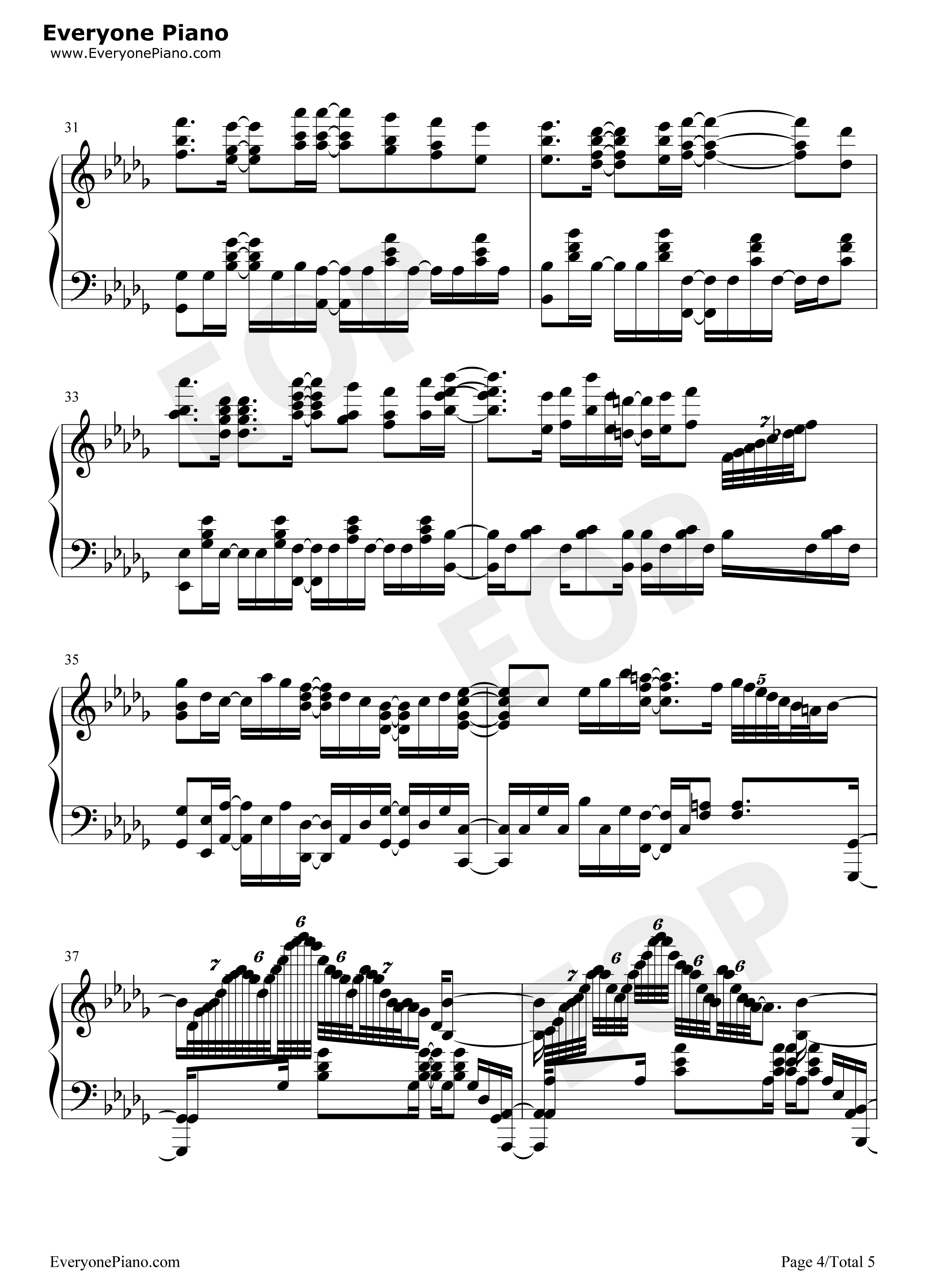 Philosophyz钢琴谱_水谷瑠奈