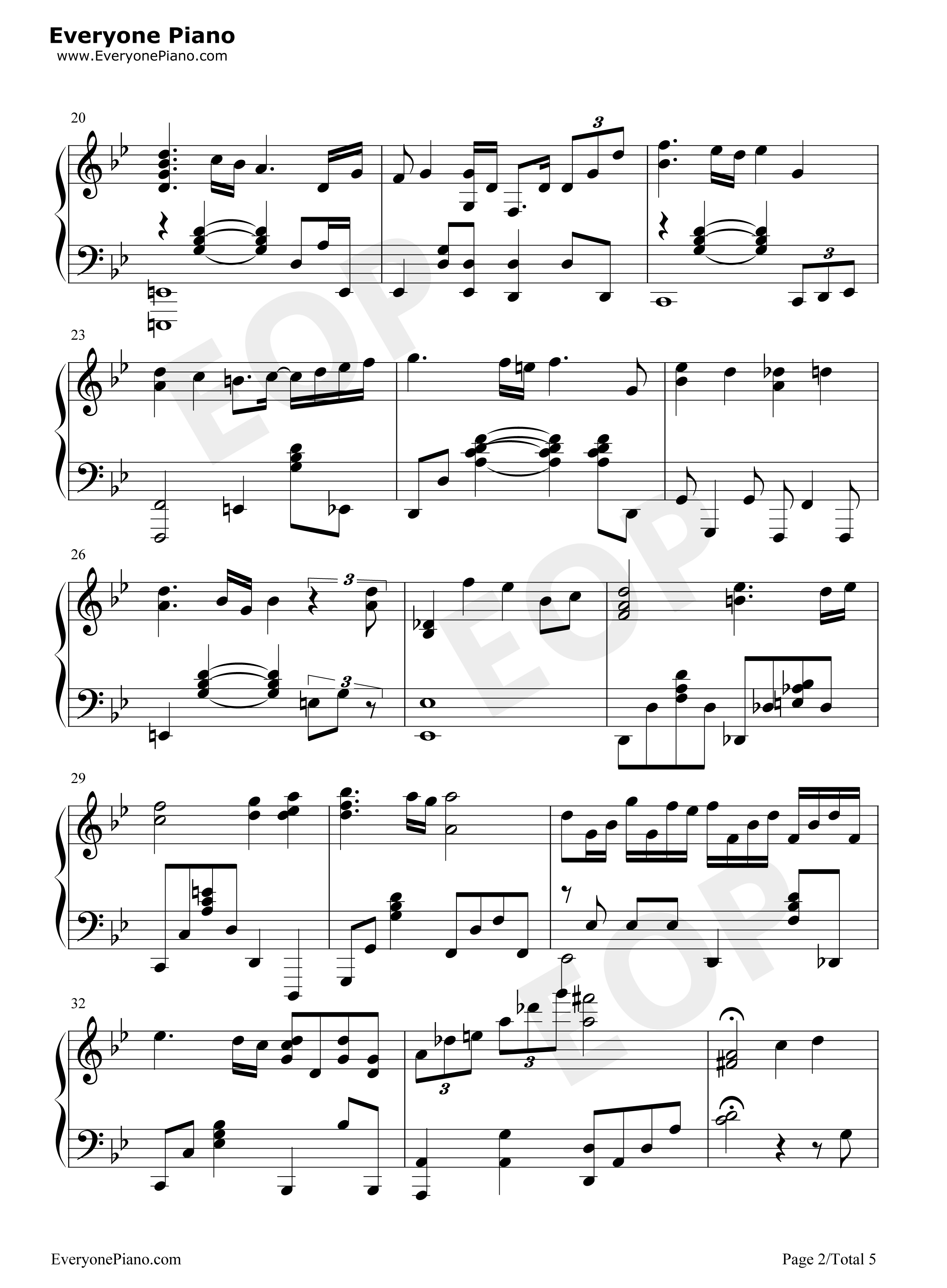 Thanatos钢琴谱_鹭巢诗郎