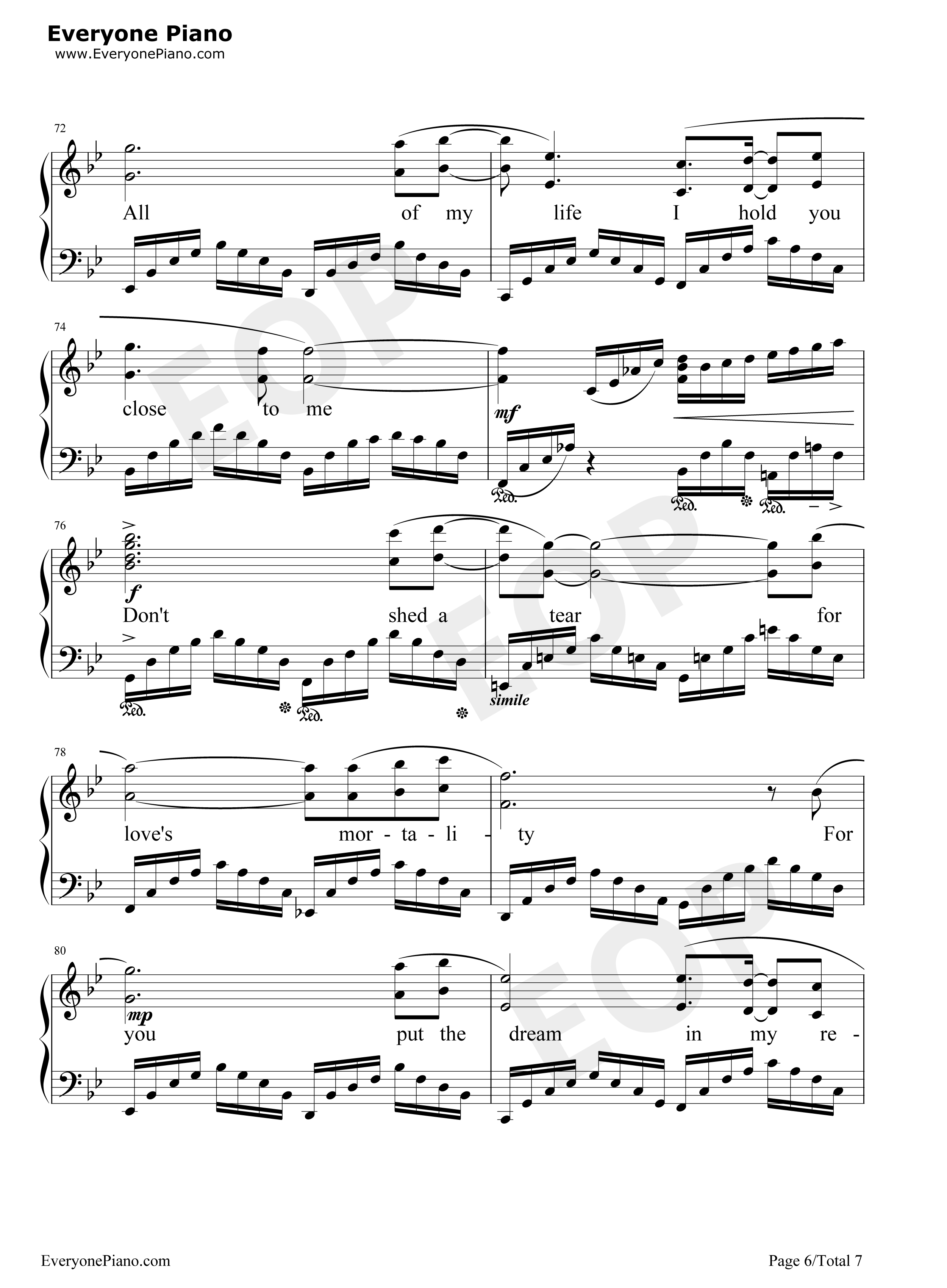 Kiss_Me_Good钢琴谱_安藝聖世美