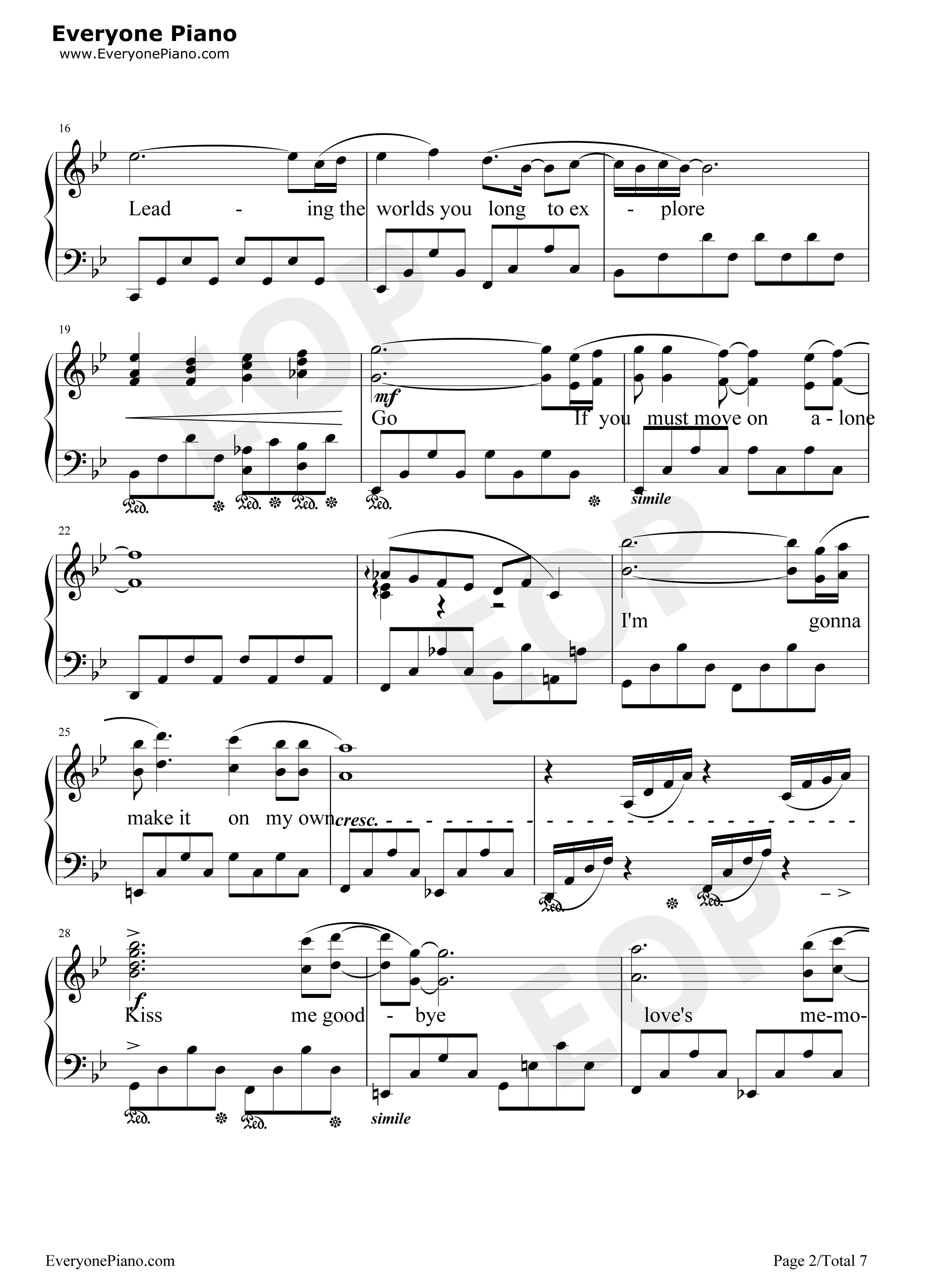 Kiss_Me_Good钢琴谱_安藝聖世美