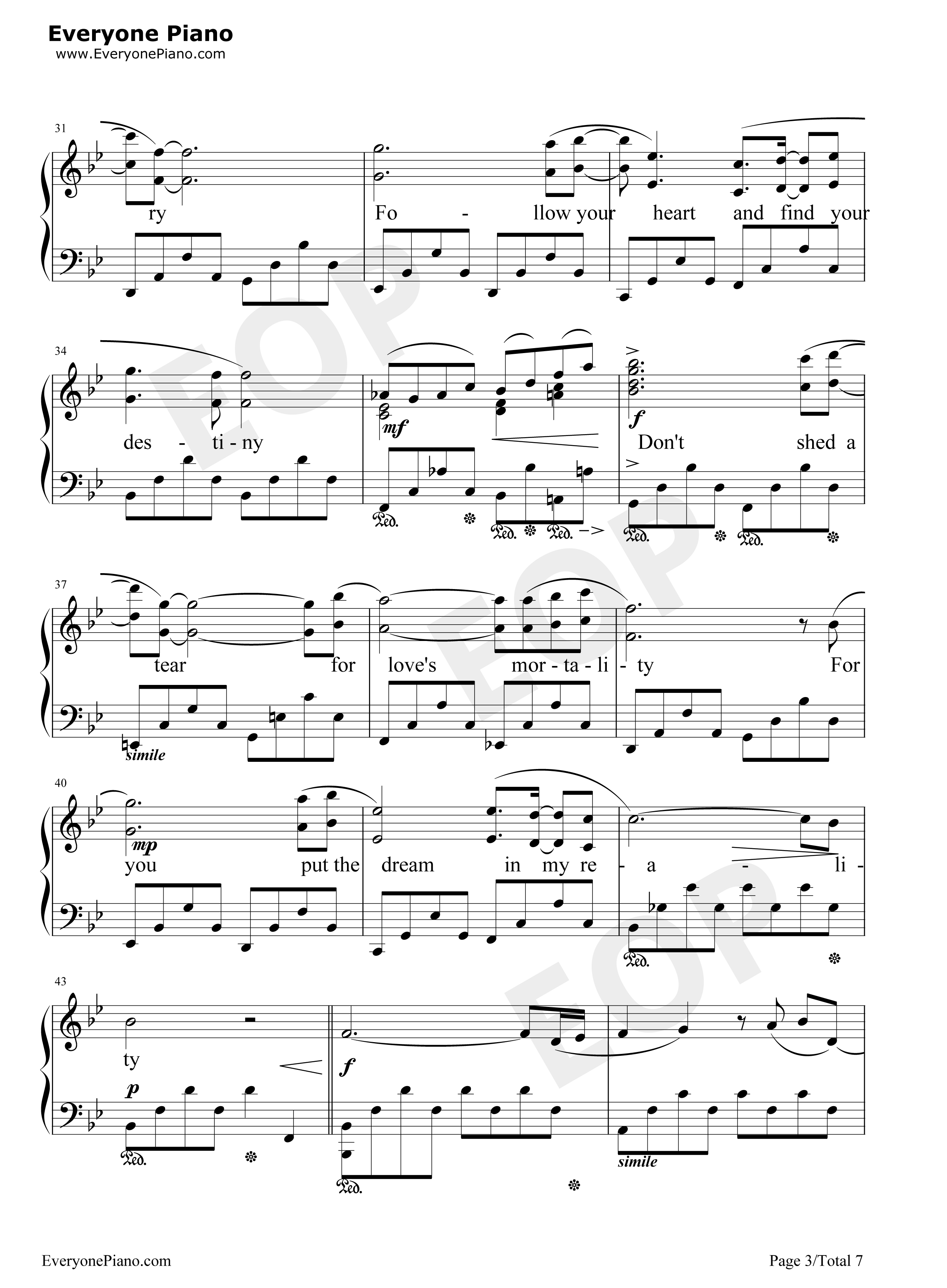 Kiss_Me_Good钢琴谱_安藝聖世美