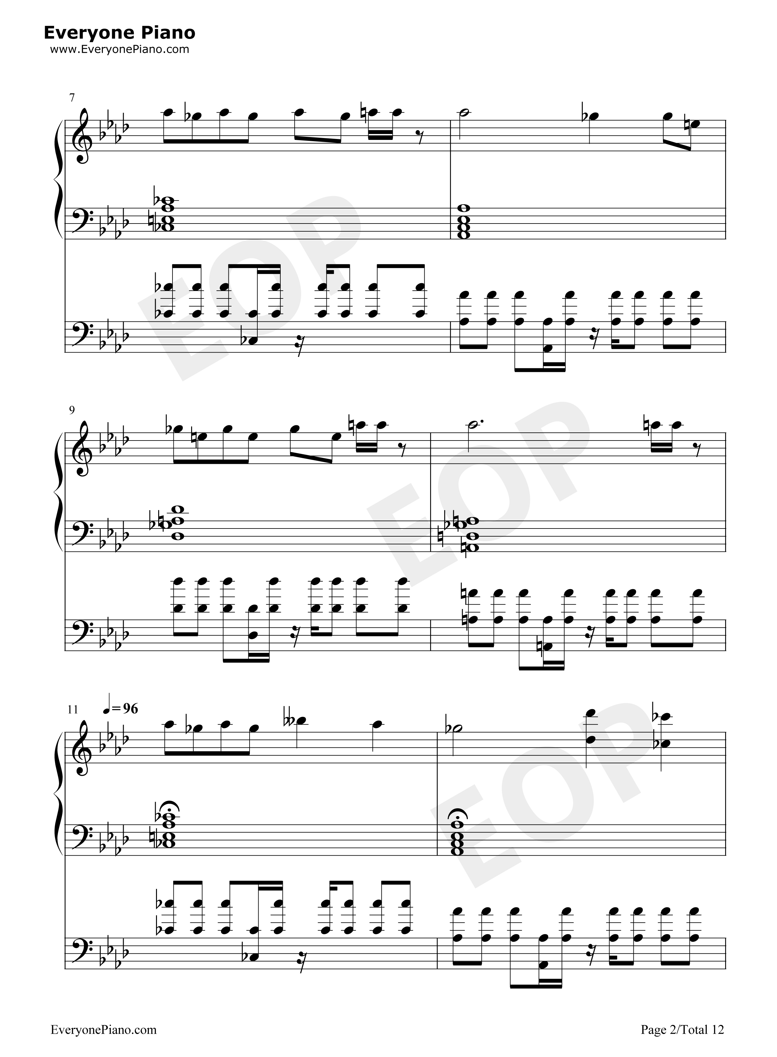 Dance_Monkey钢琴谱_Tones_and_I