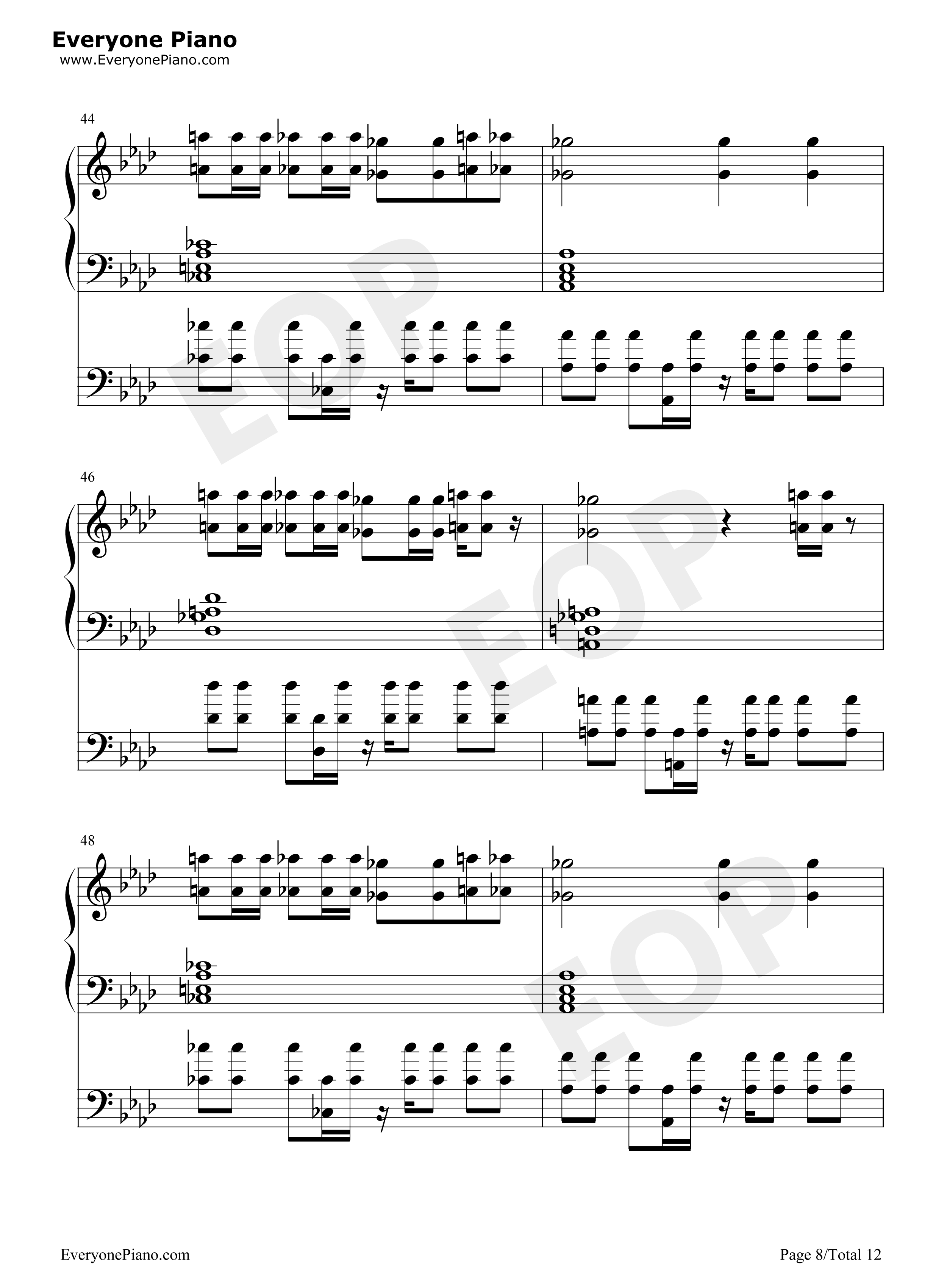 Dance_Monkey钢琴谱_Tones_and_I