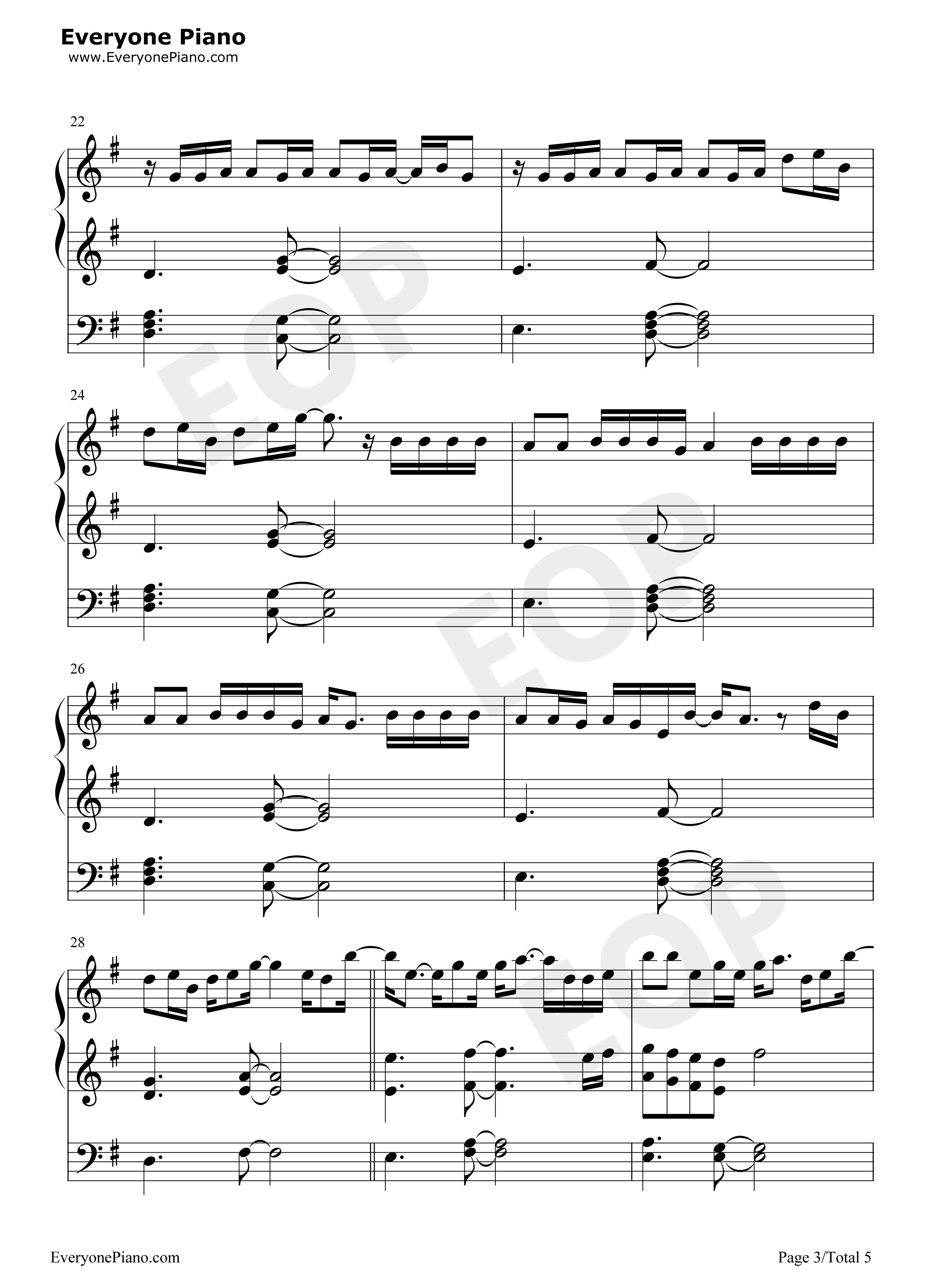 Exhale钢琴谱_Sabrina_Carpenter