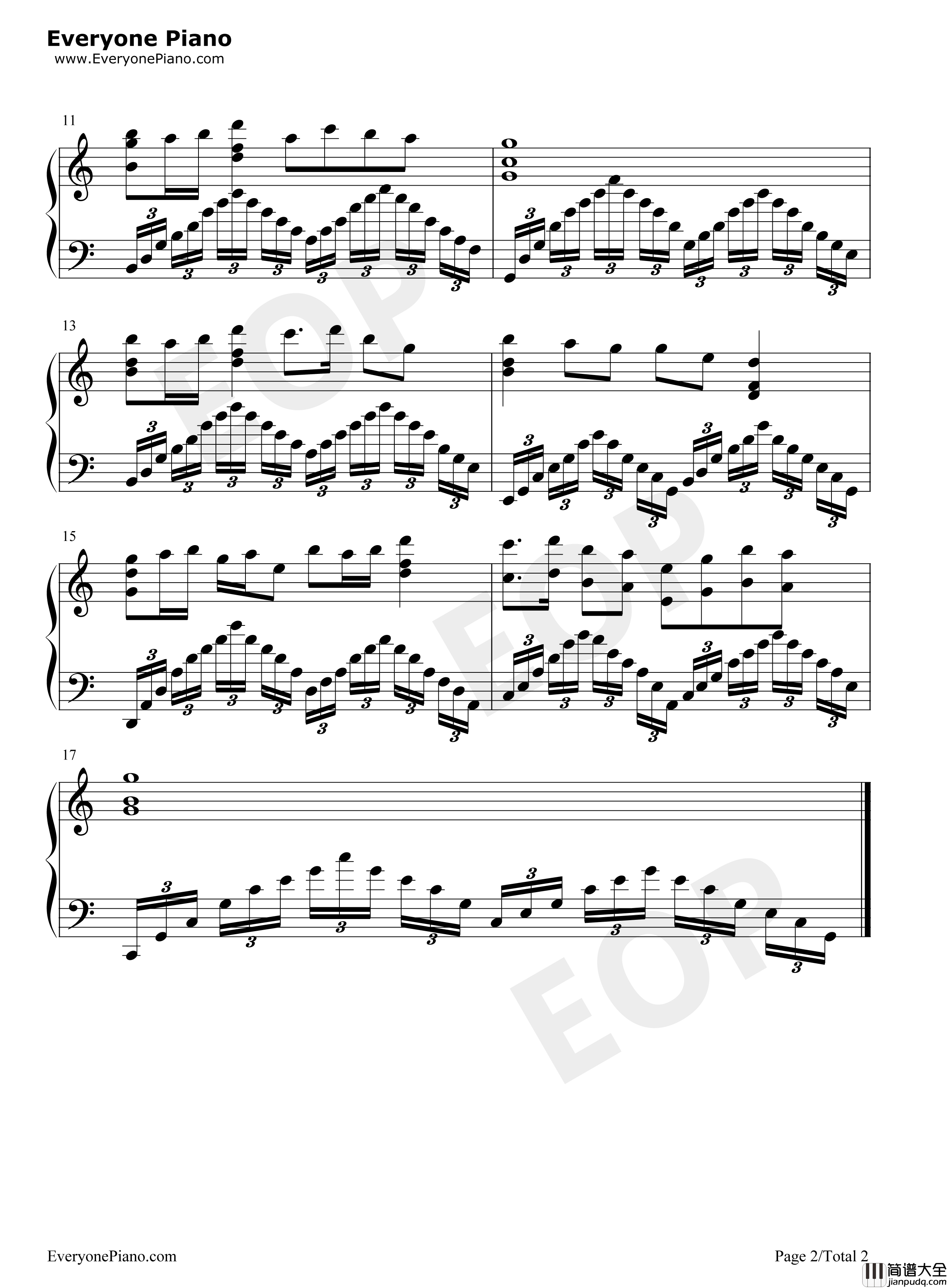 远飞的大雁钢琴谱_阿兰