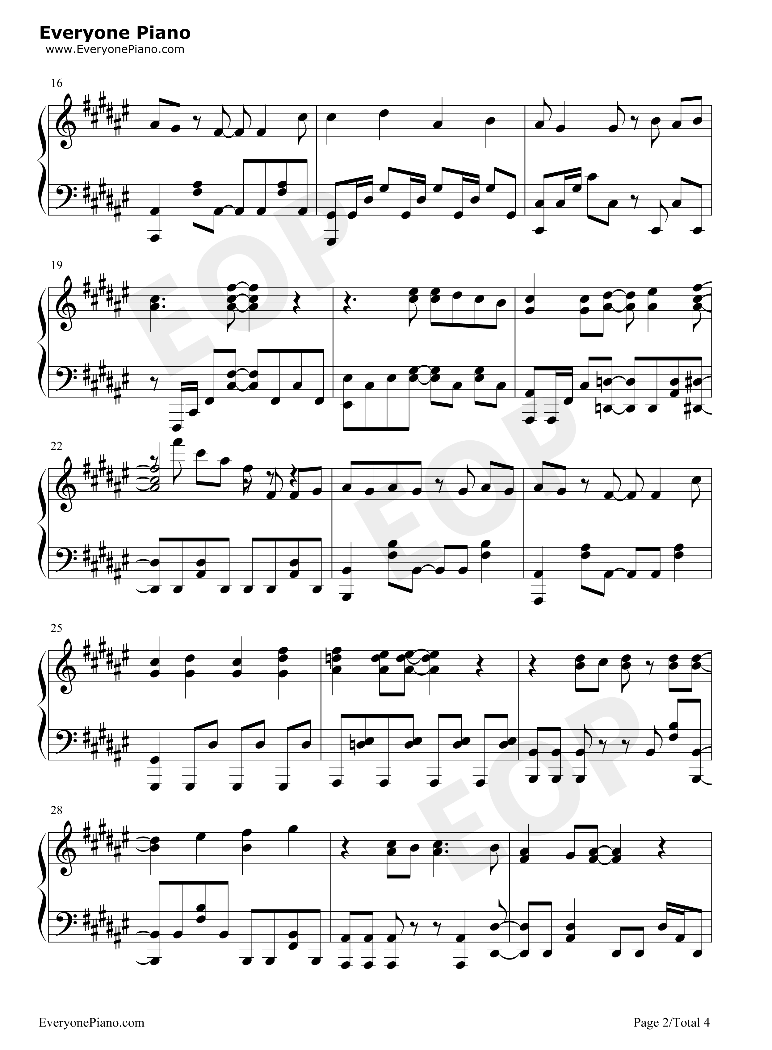 Hello_to_Dream钢琴谱_井口裕香