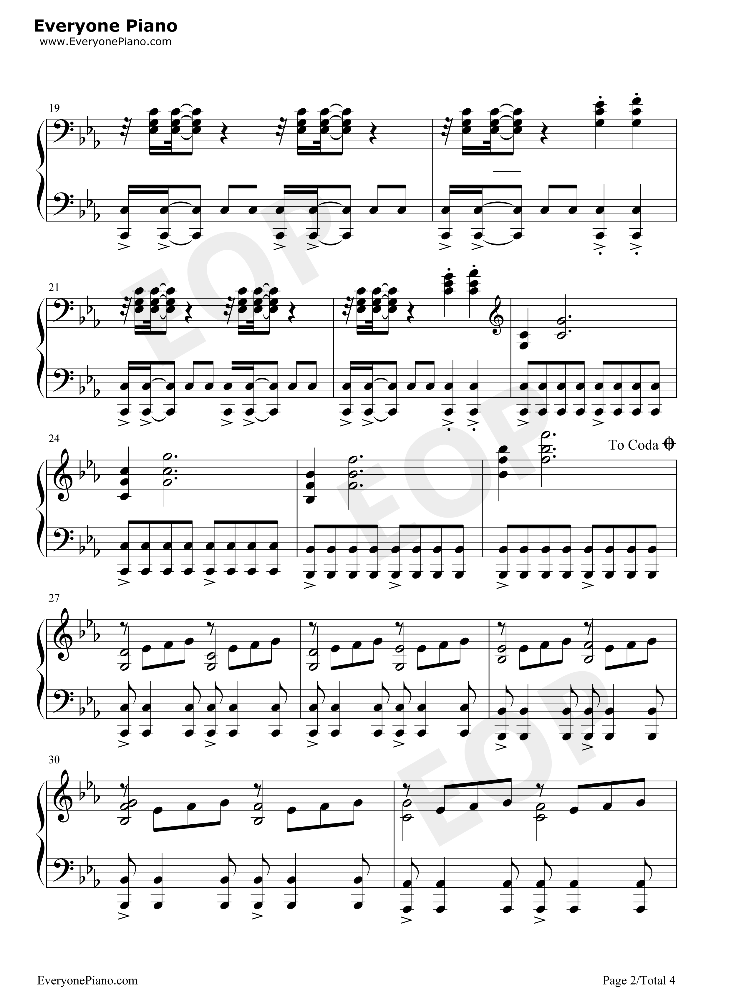 东风浩荡进行曲钢琴谱_联合军乐团创作室