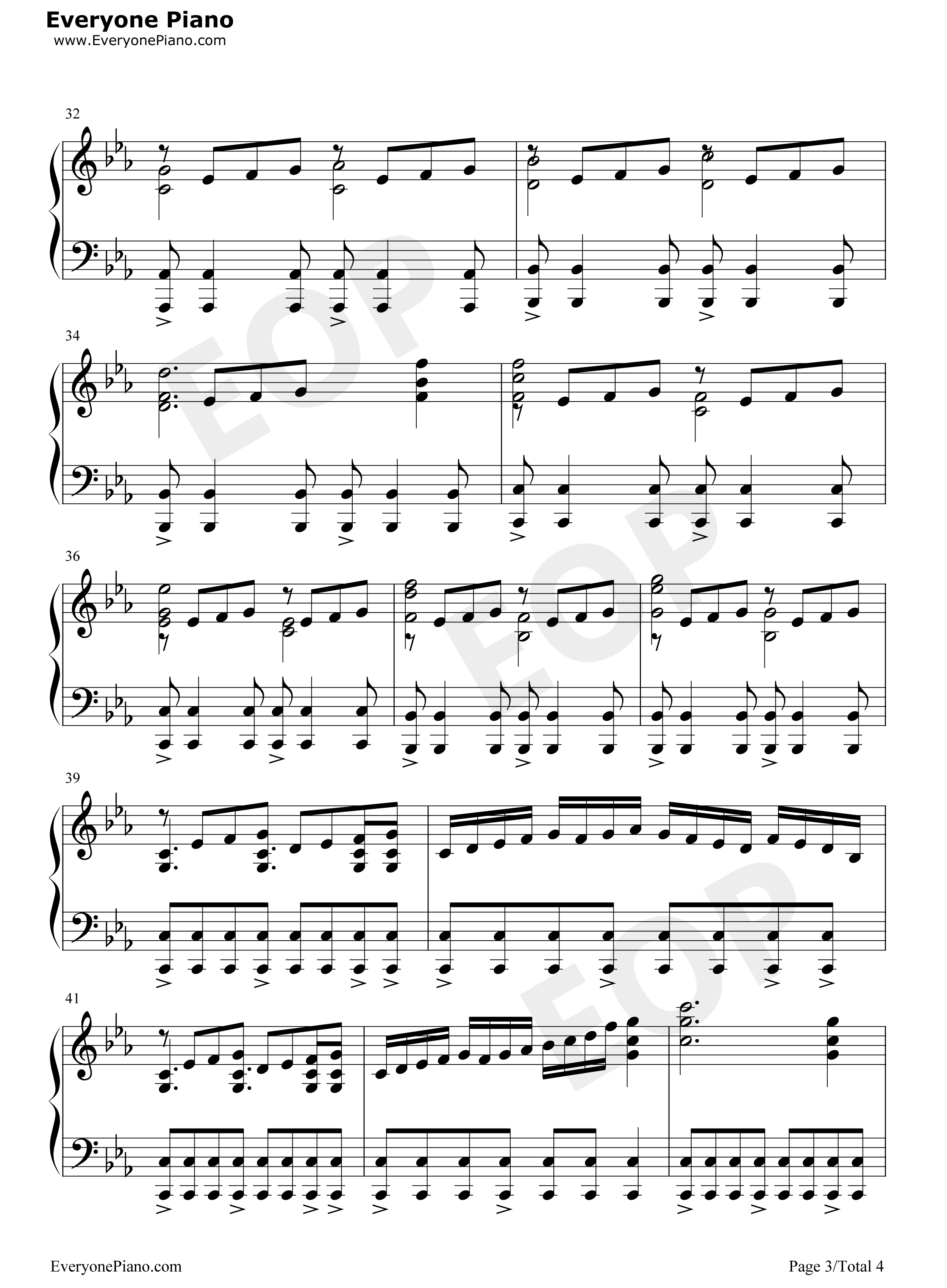 东风浩荡进行曲钢琴谱_联合军乐团创作室