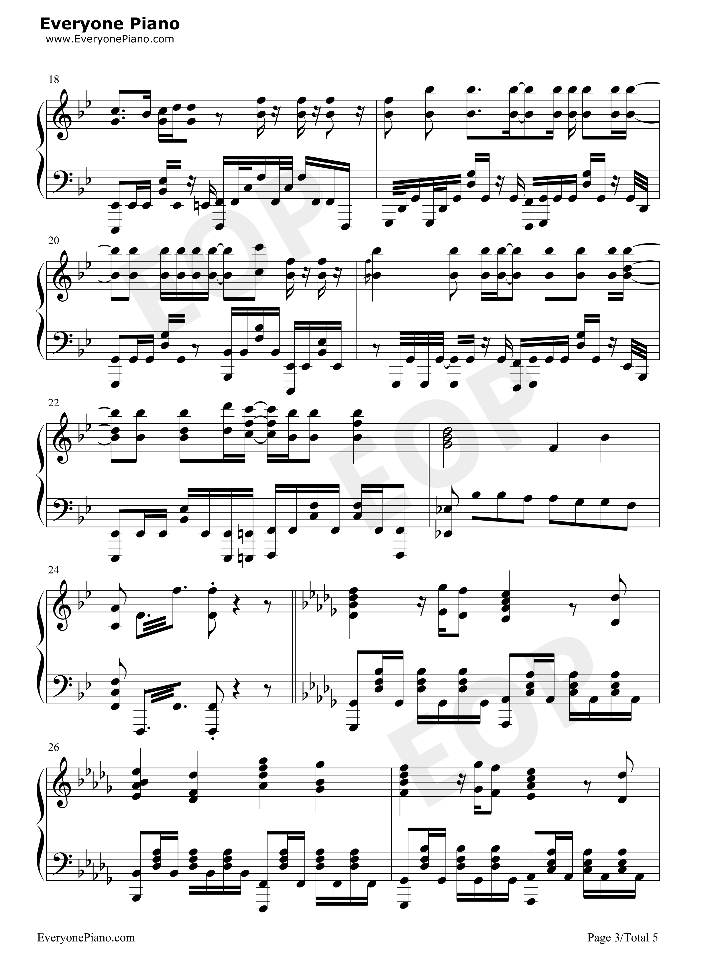 Chronos钢琴谱_Stereo_Dive_Foundation