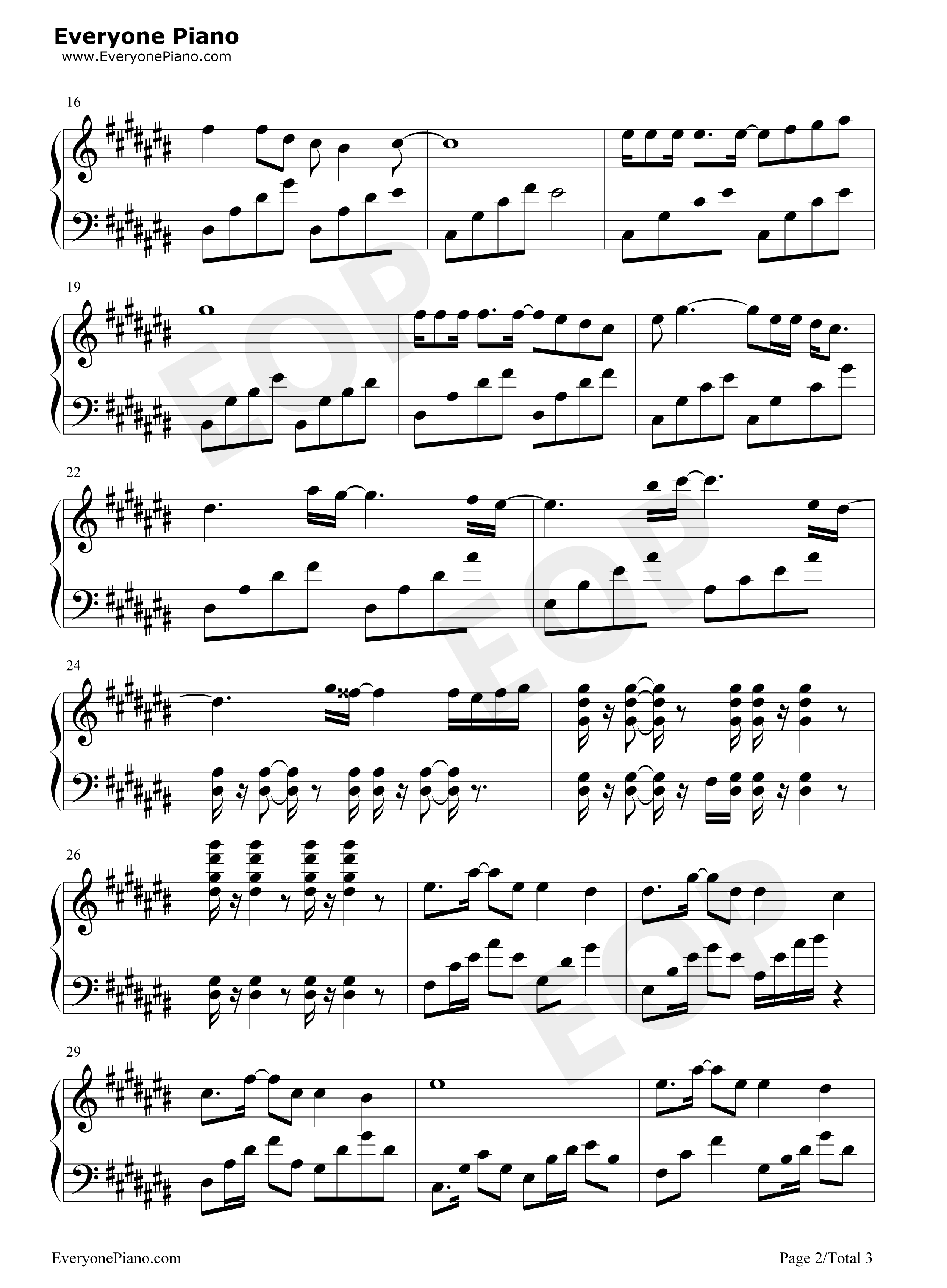 Dream_of_Our_Generation钢琴谱_Tsunku