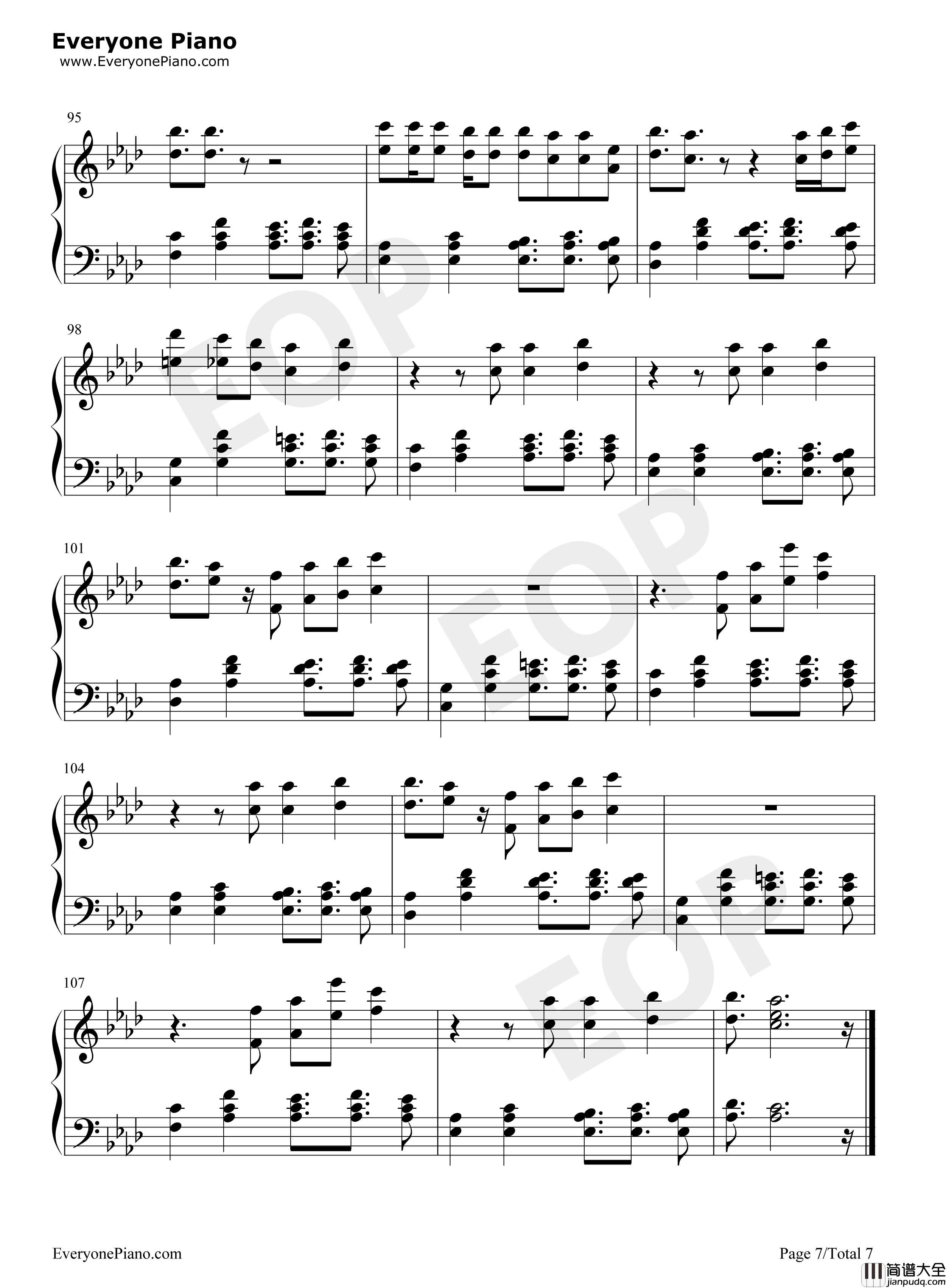 Feel_Special钢琴谱_TWICE