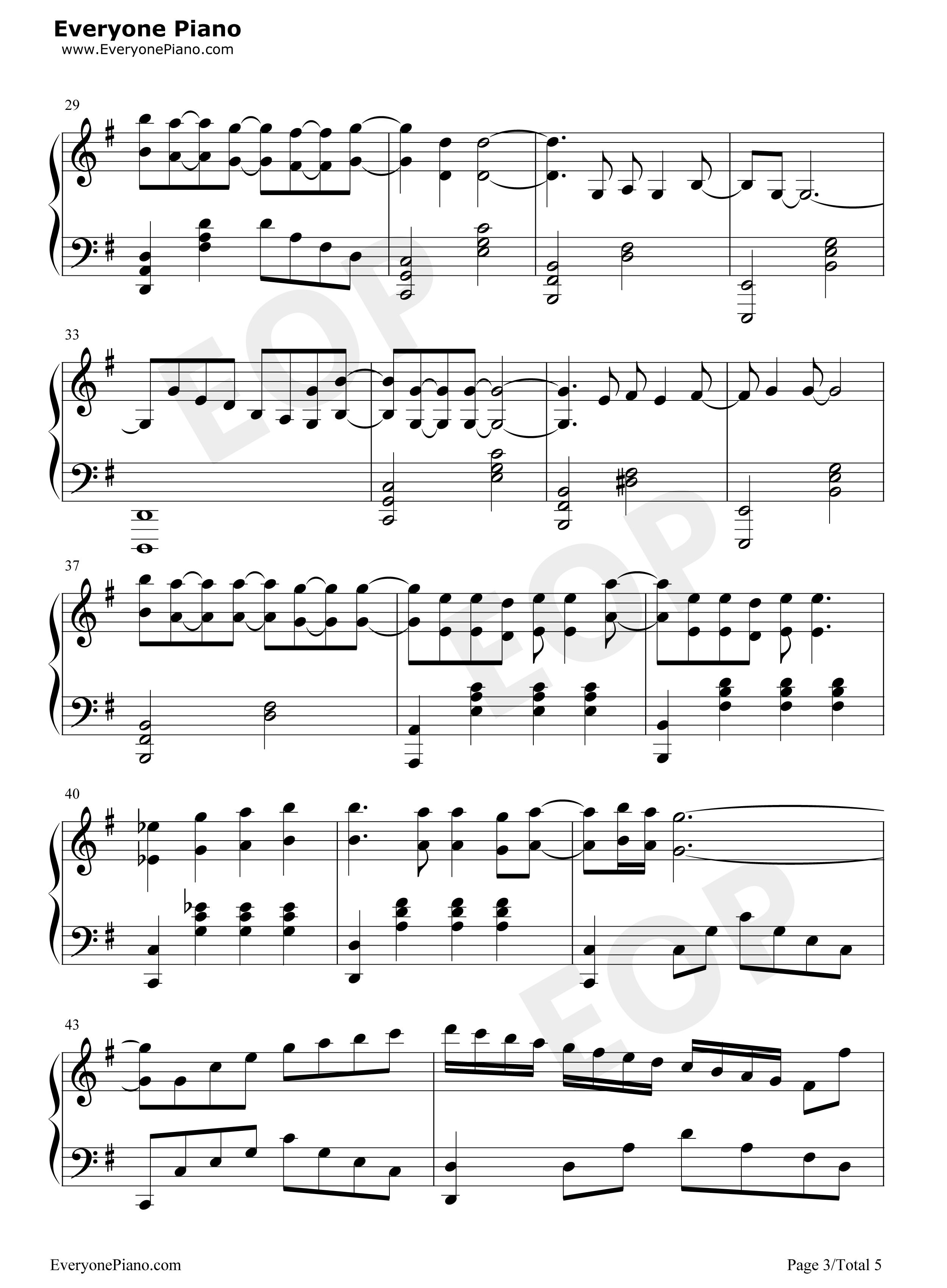 Resolution钢琴谱_戸松遥