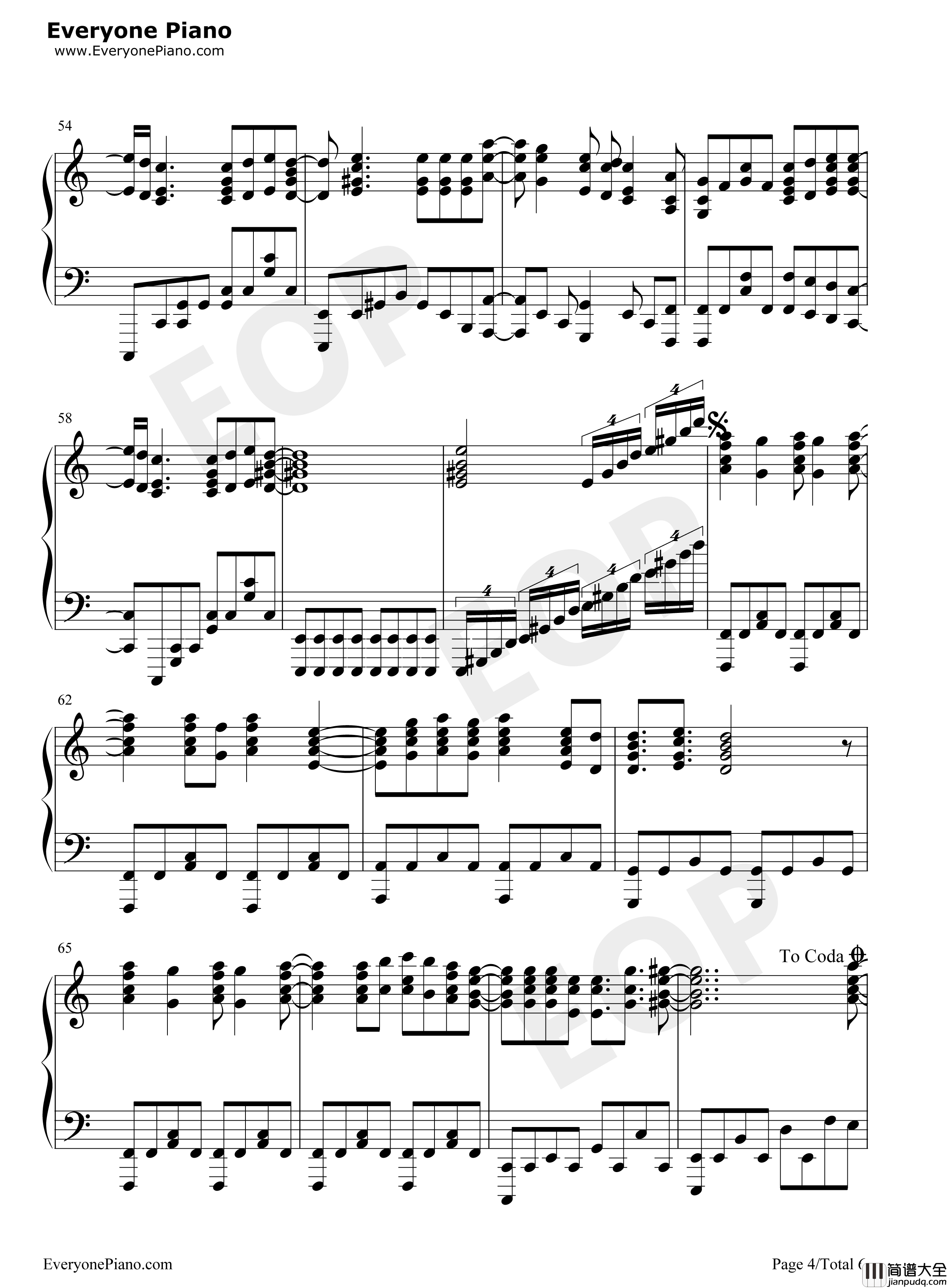 The_Ballad_of_Mona_Lisa钢琴谱_Panic!_at_the_Disco