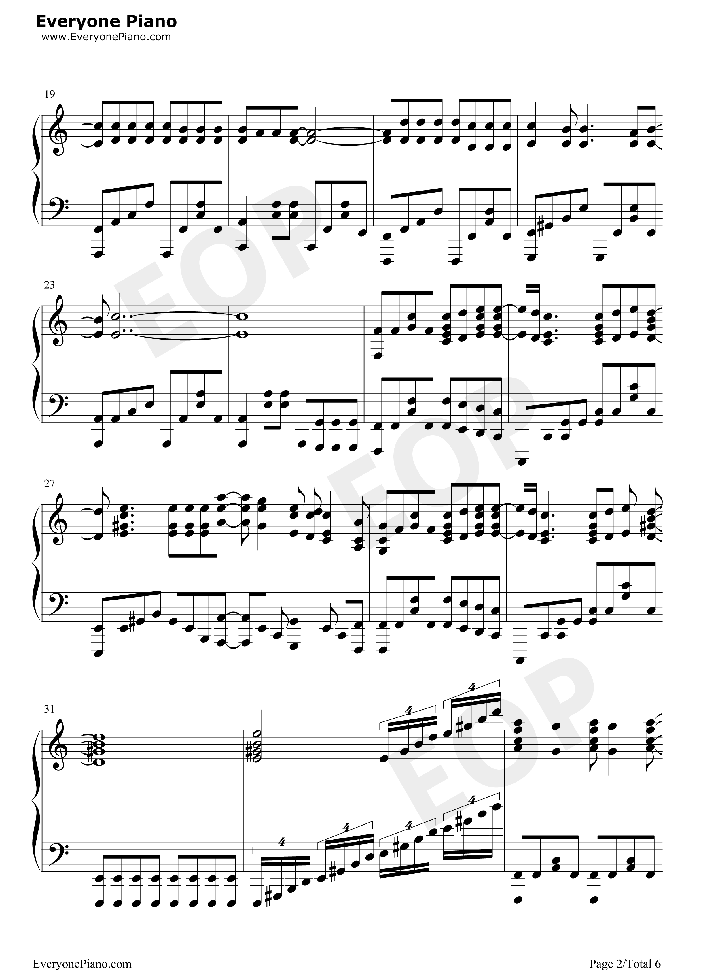 The_Ballad_of_Mona_Lisa钢琴谱_Panic!_at_the_Disco