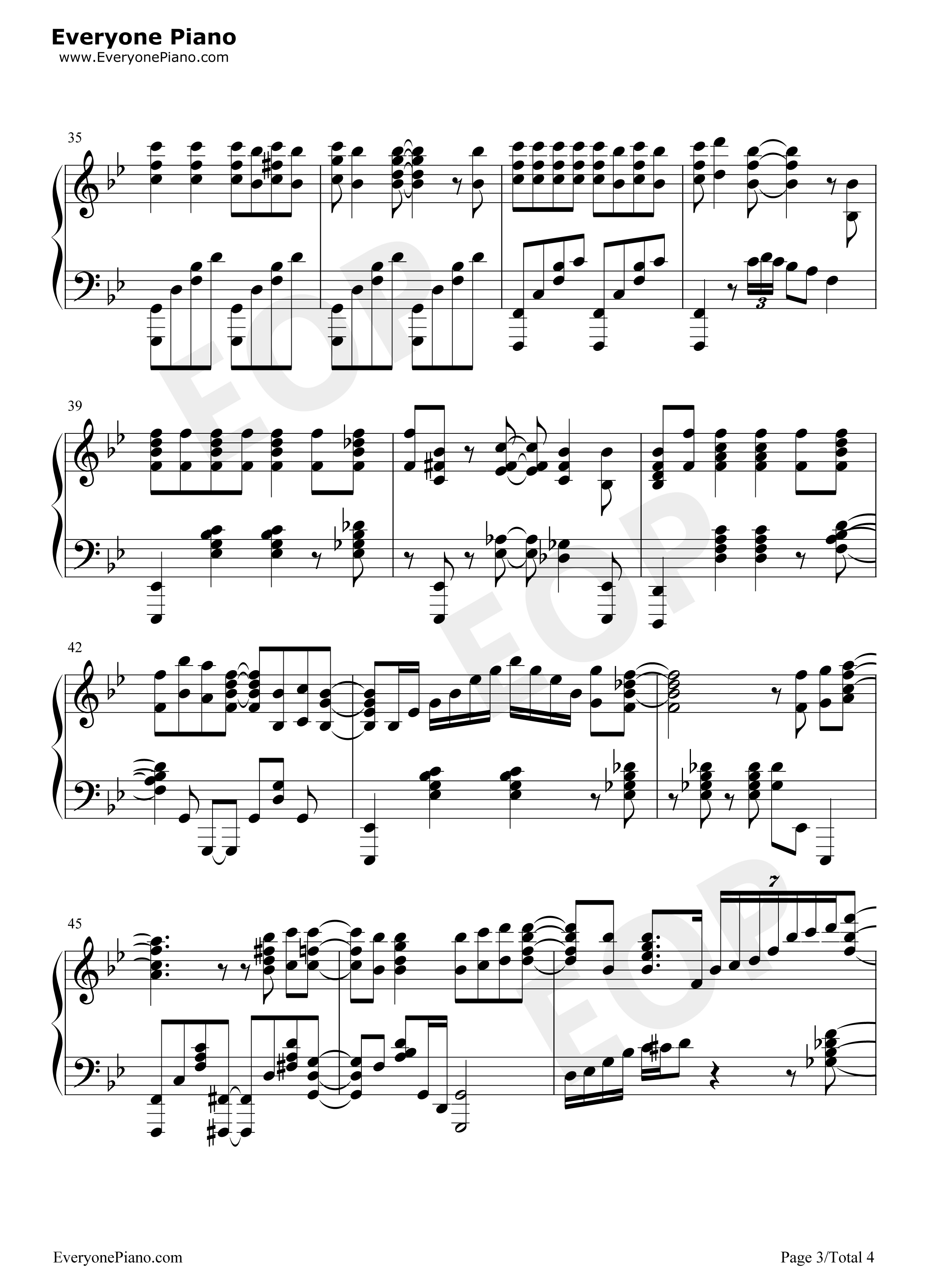 水槽钢琴谱_中岛爱