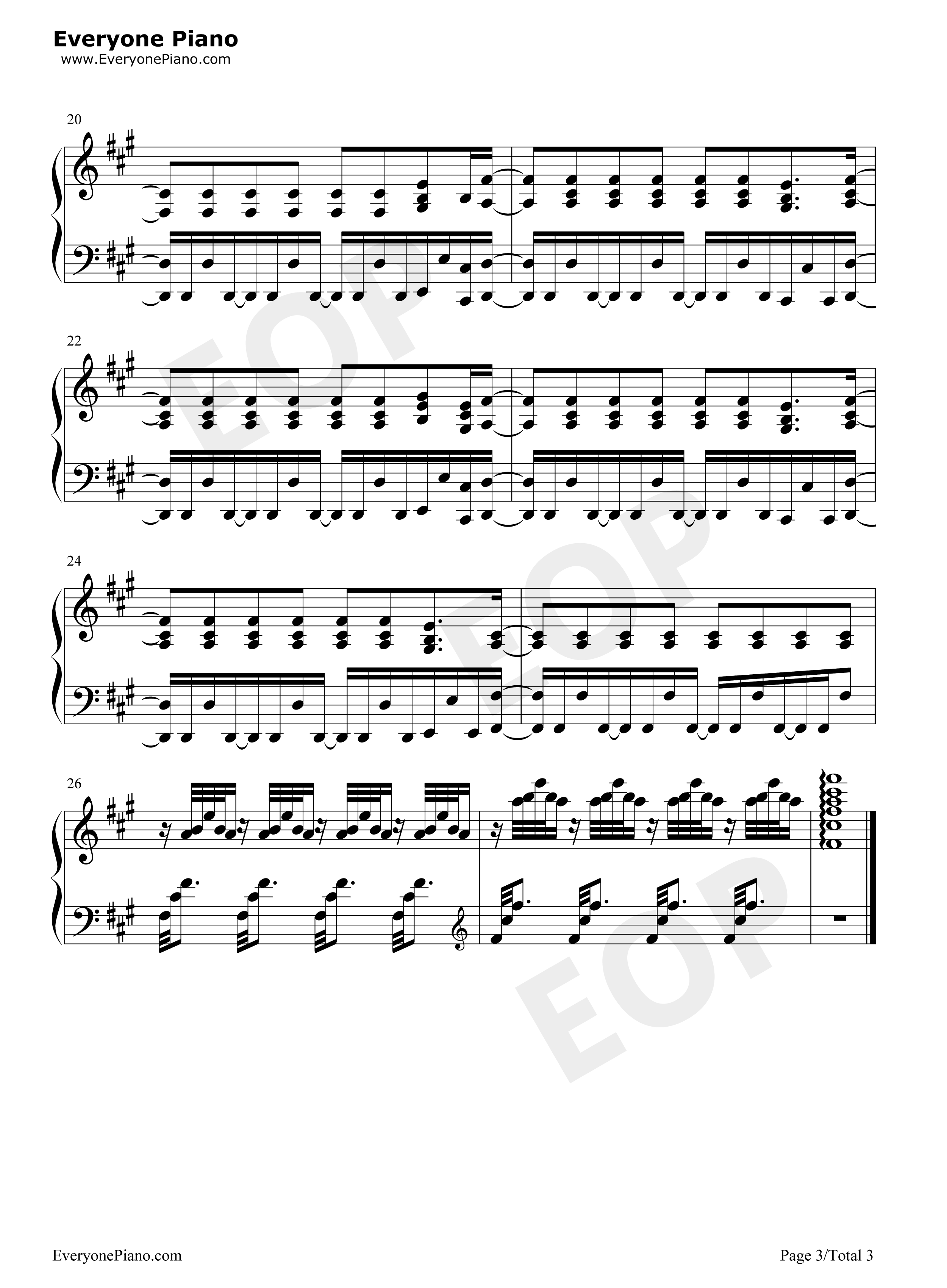 Those_Everyday_Feels钢琴谱_Kevin_Penkin