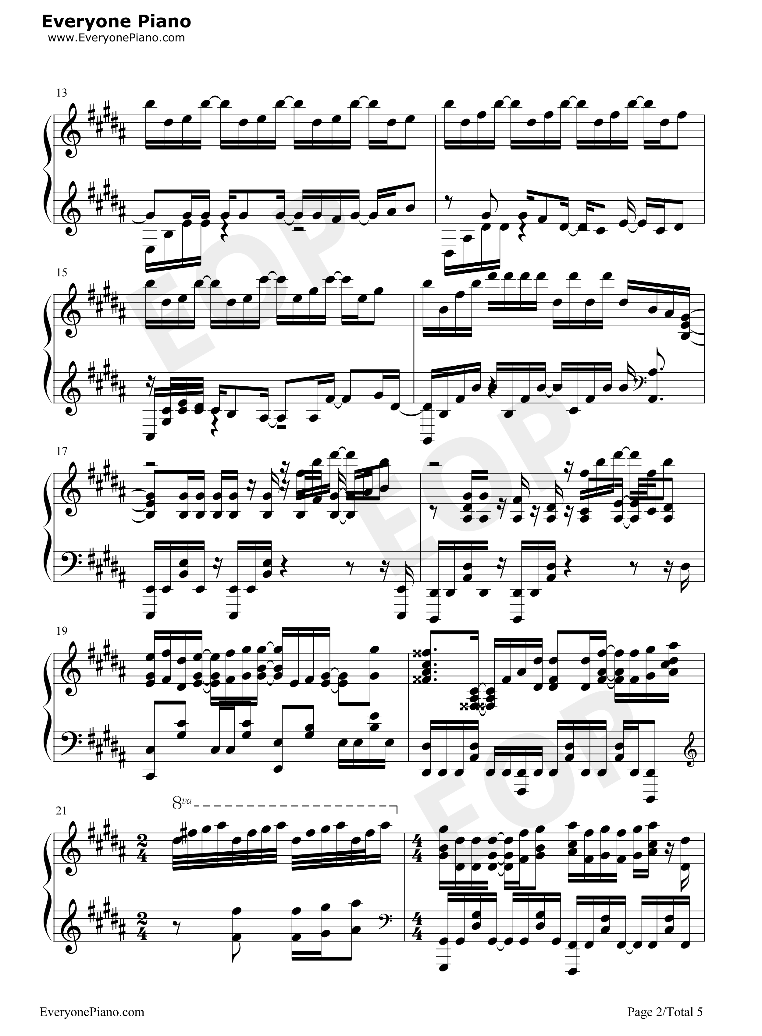 スカイクラッドの観測者钢琴谱_伊藤香奈子