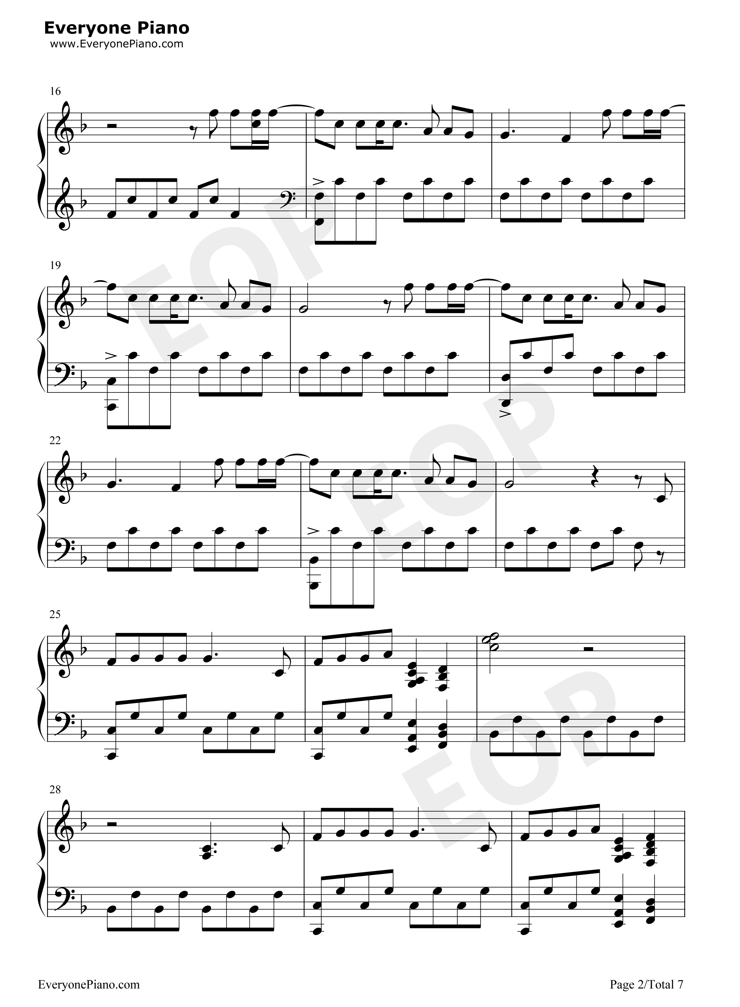 The_Last_Time钢琴谱_The_Script