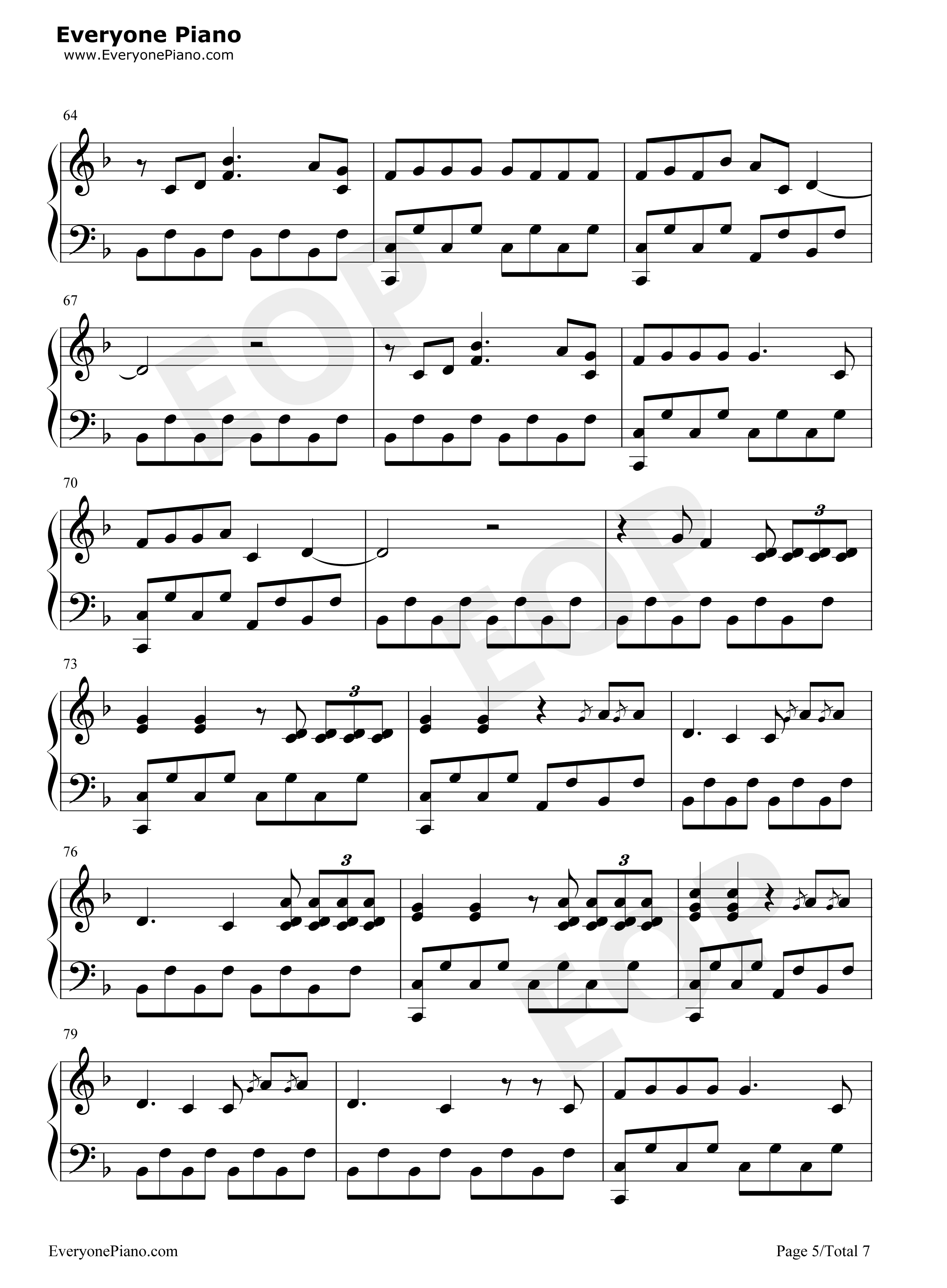 The_Last_Time钢琴谱_The_Script